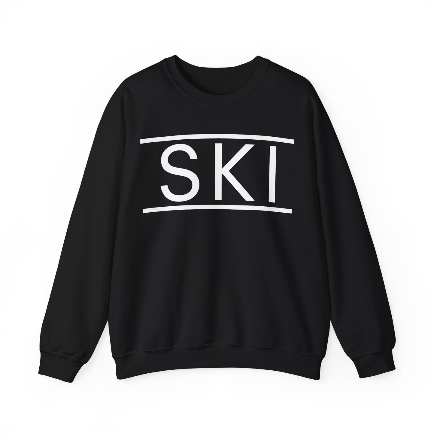 SKI Classic Snow White Crewneck Sweatshirt