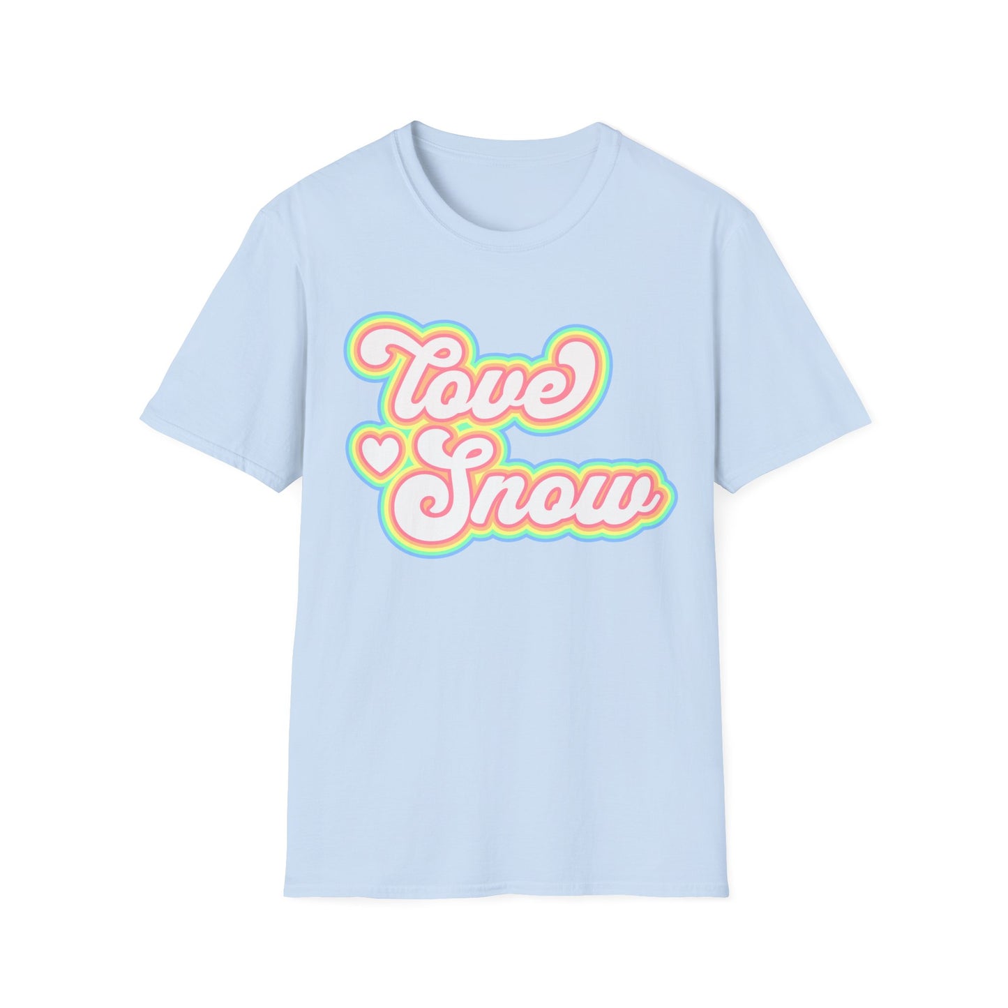 Love Snow Fun Softstyle T-Shirt