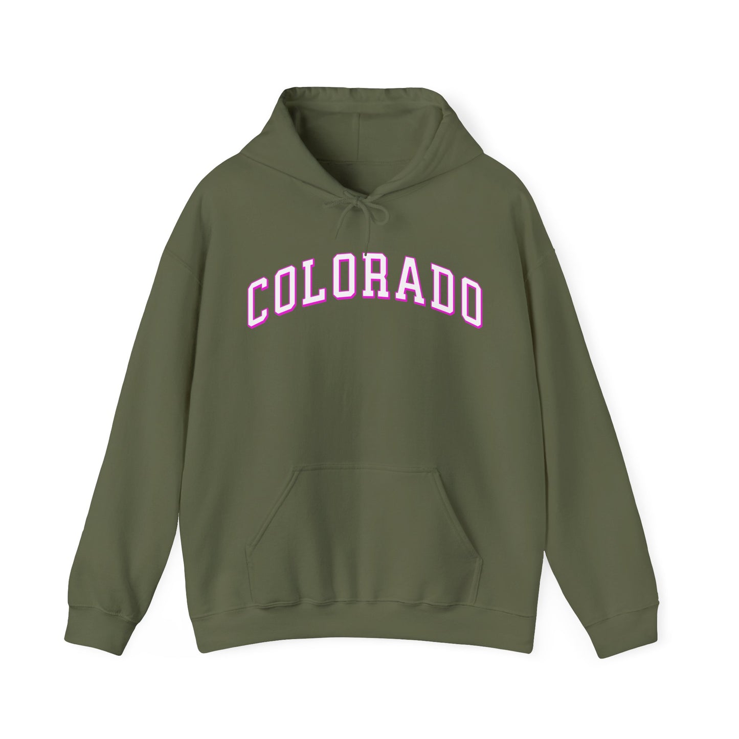 Colorado Pink Hooded Sweatshirt