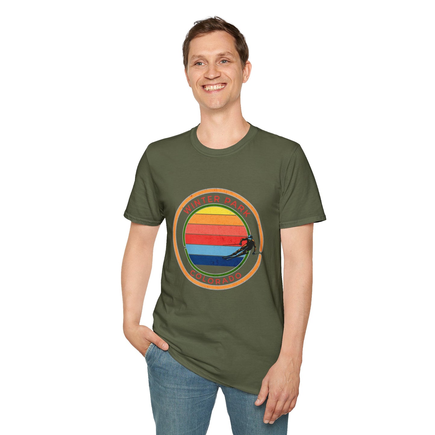 Winter Park Sun Skier T-Shirt