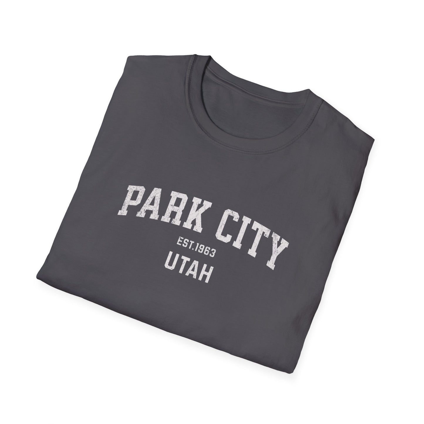 Park City Distressed Ski T-Shirt
