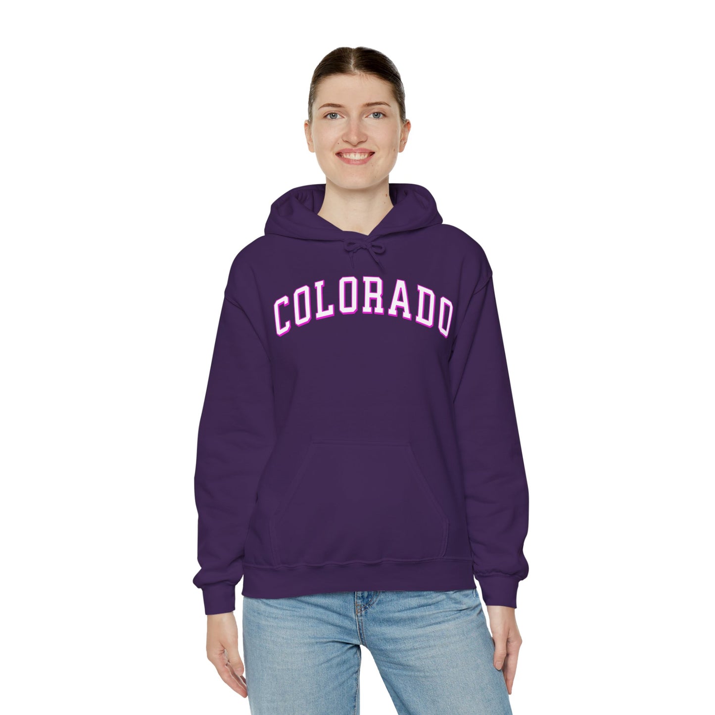 Colorado Pink Hooded Sweatshirt