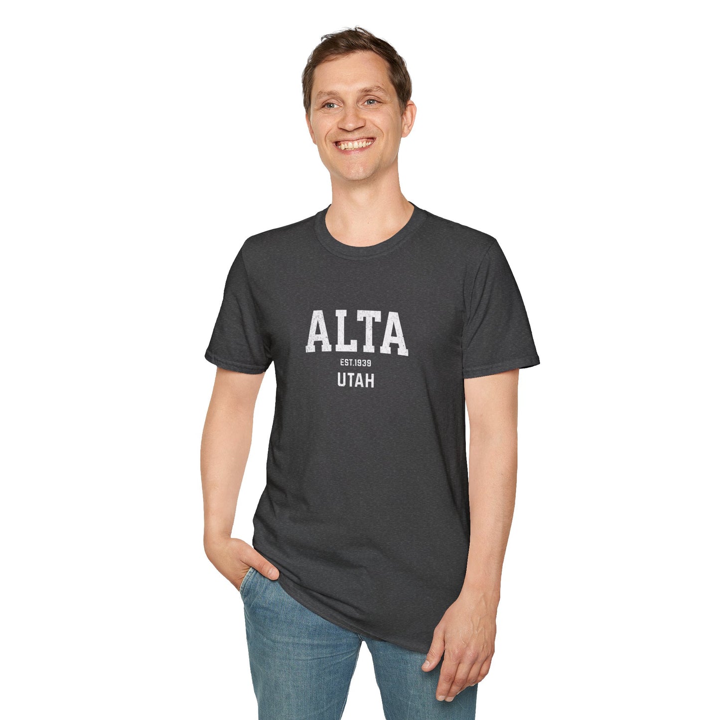 Alta Distressed Ski T-Shirt