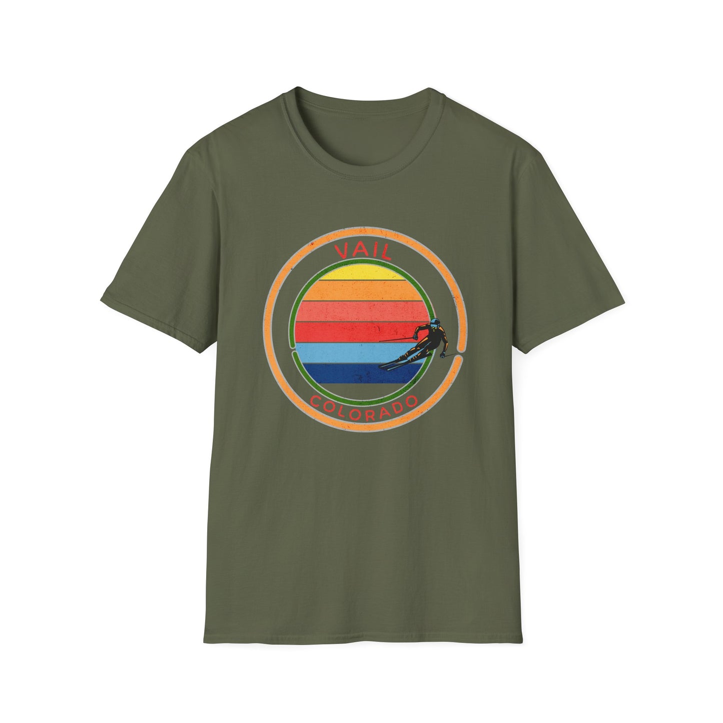 Vail Sun Skier T-Shirt