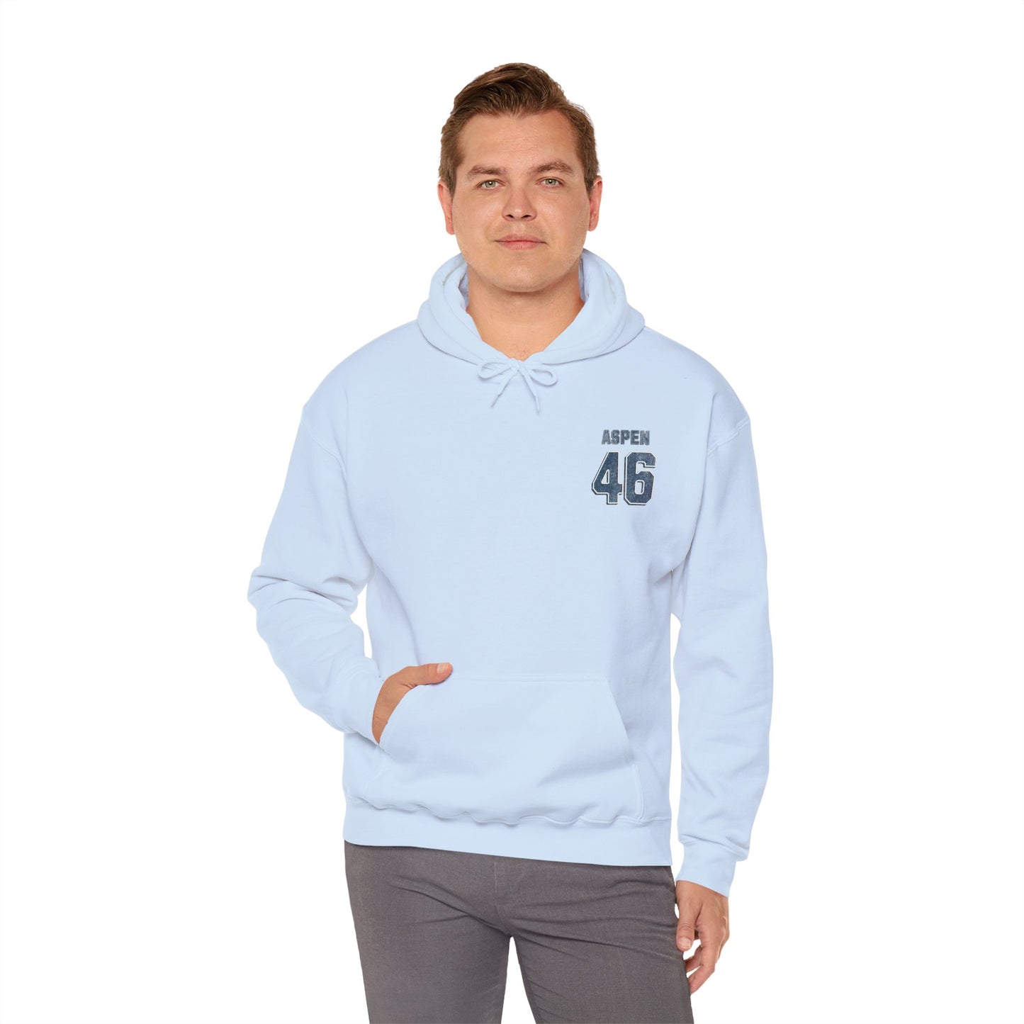 Aspen 46 Skiing Unisex Hooded Sweatshirt