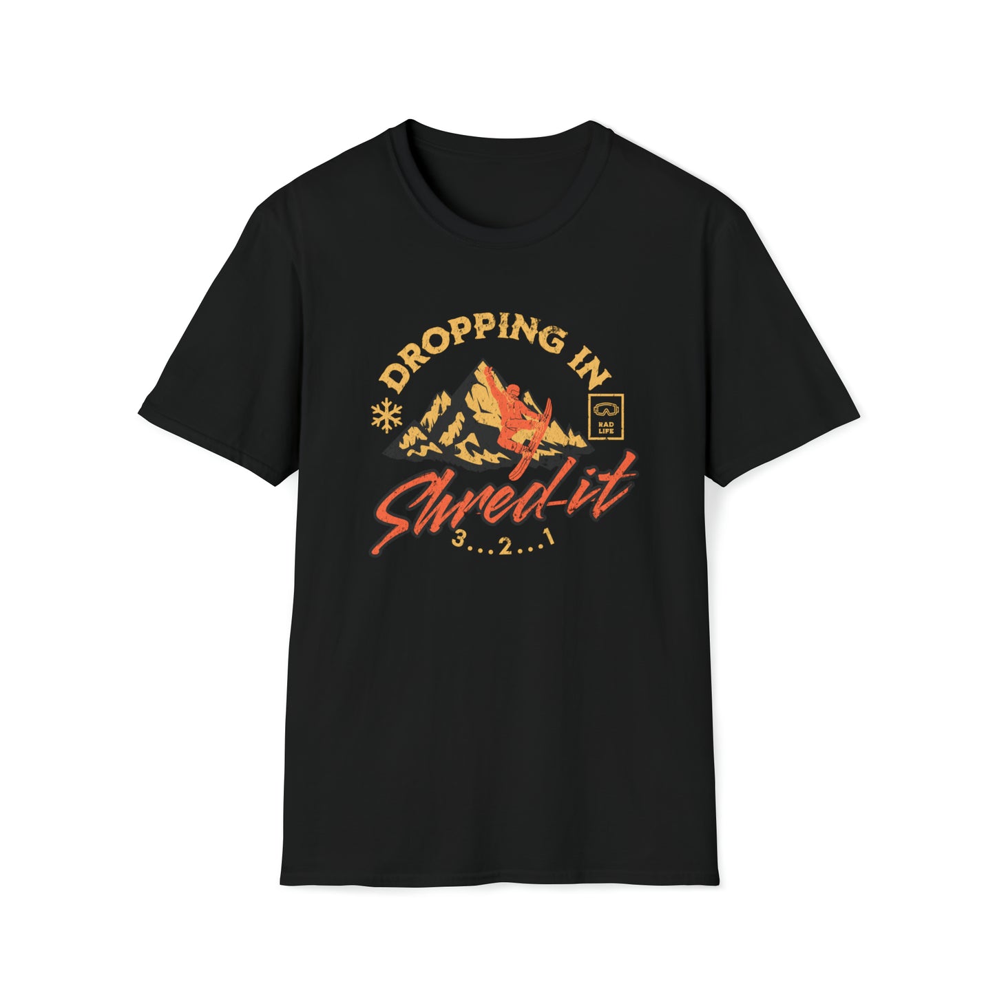 Snowboarding Rip It Casual T-Shirt