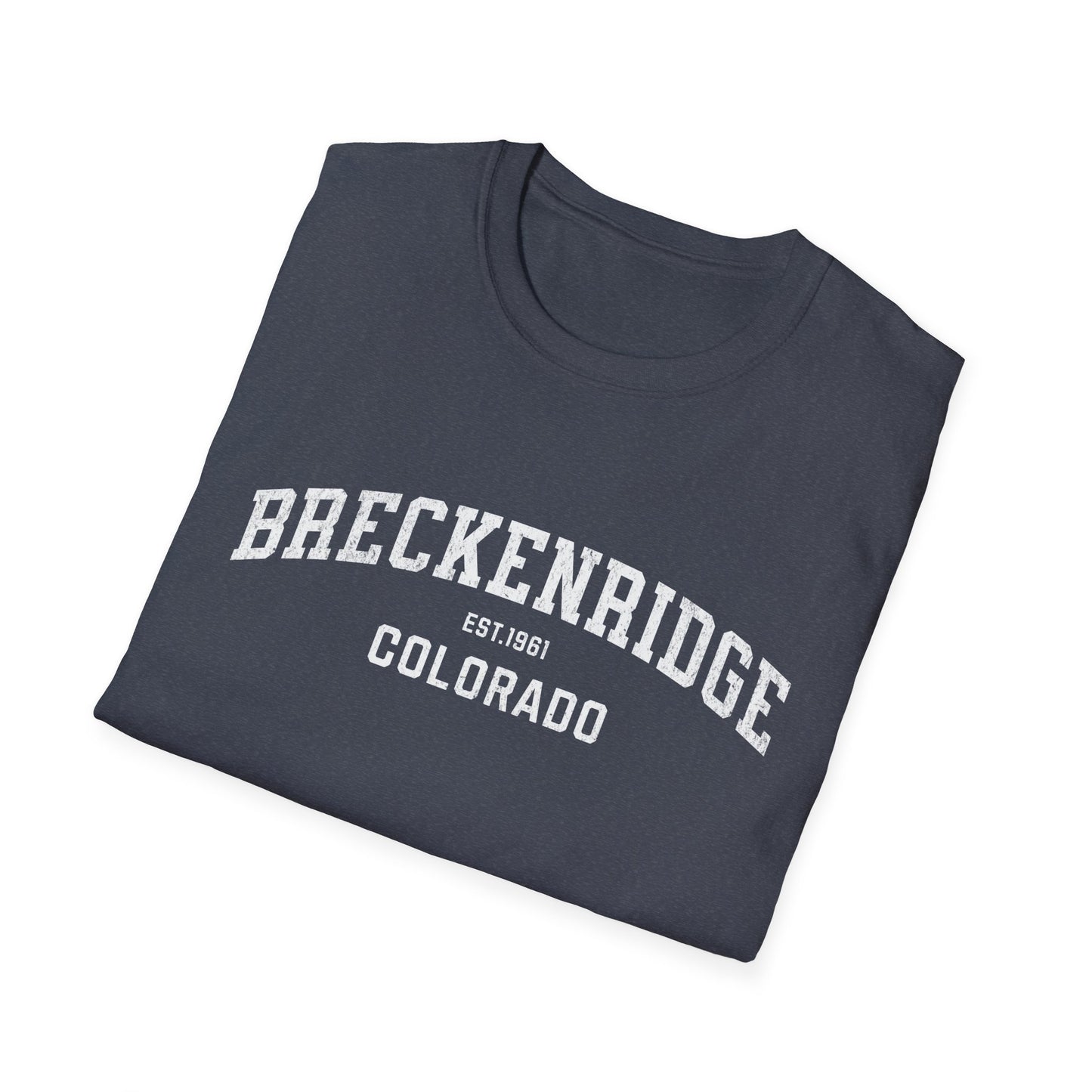 Breckenridge Distressed Ski T-Shirt