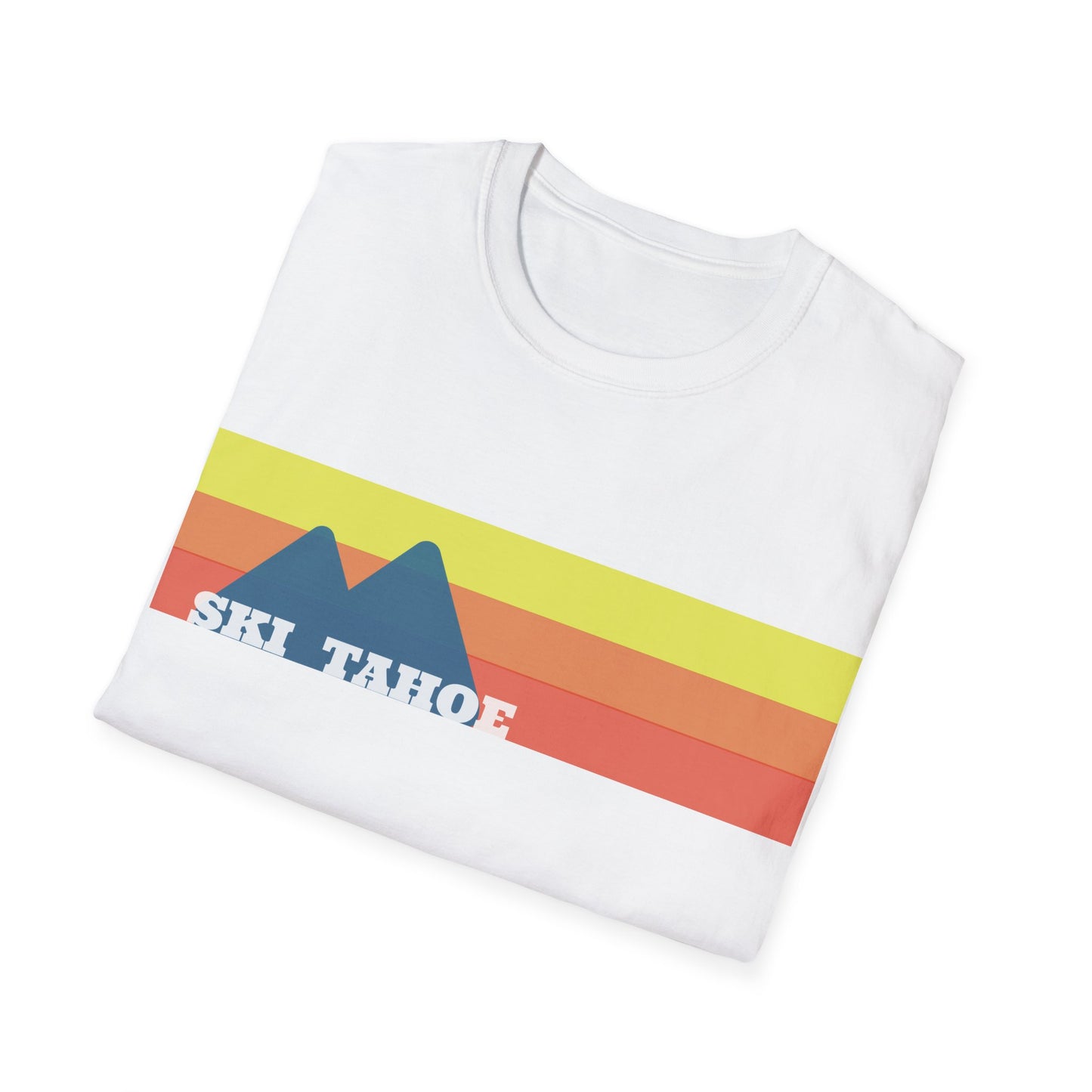 Ski Tahoe Softstyle T-Shirt