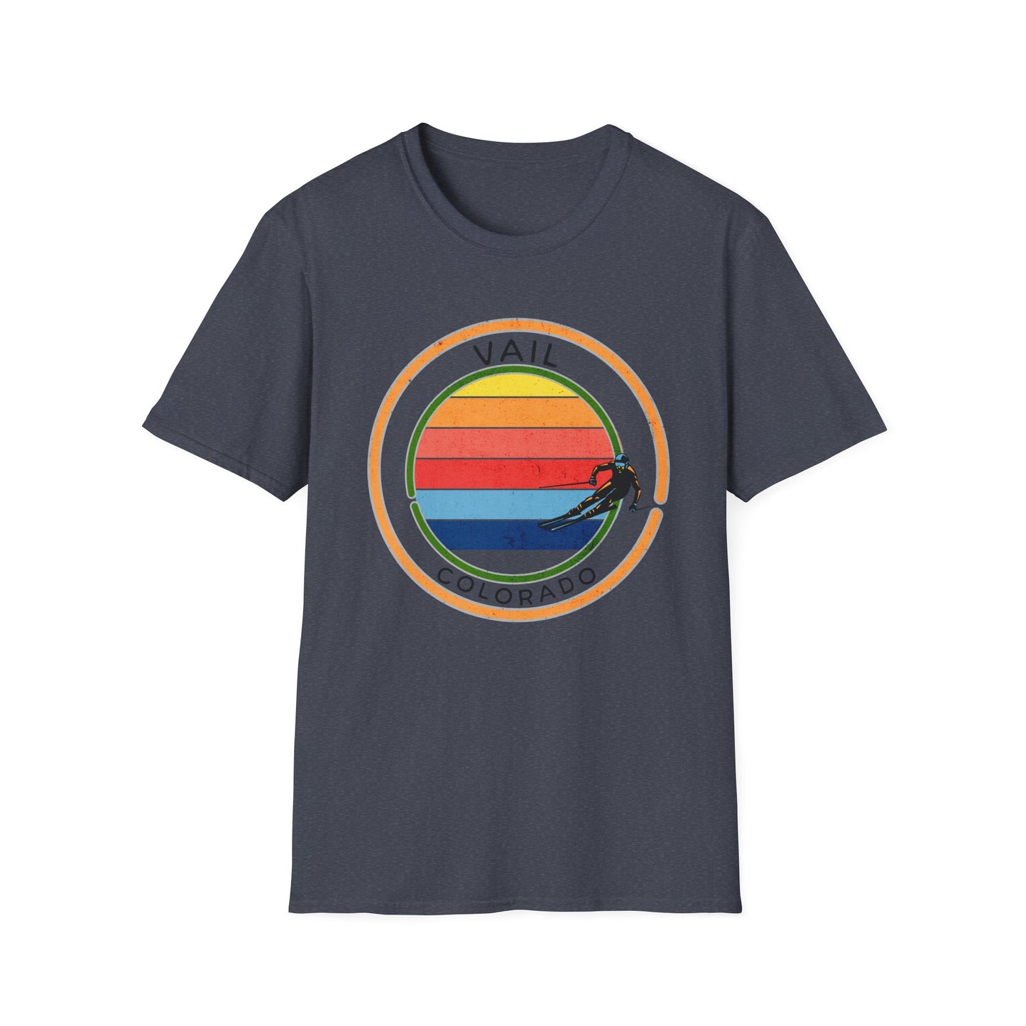 Vail Sun Skier T-Shirt