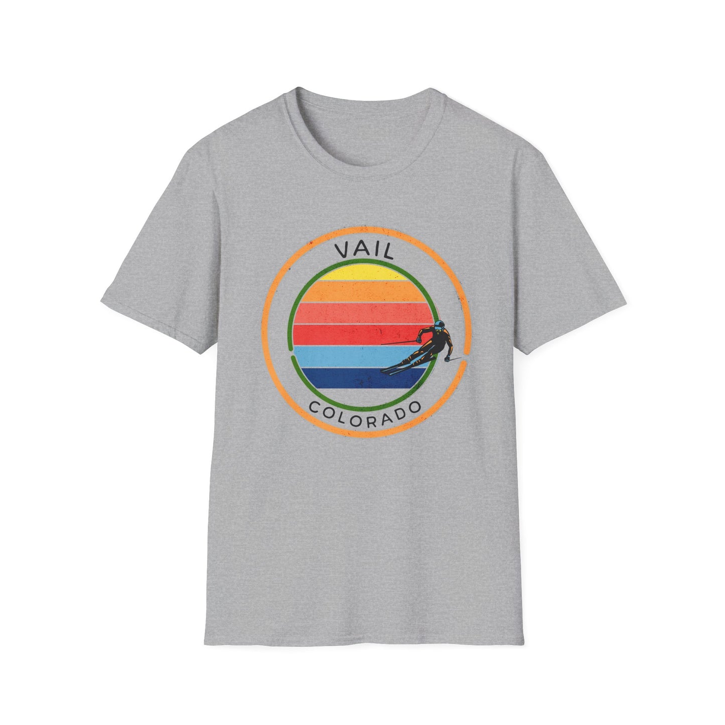 Vail Sun Skier T-Shirt