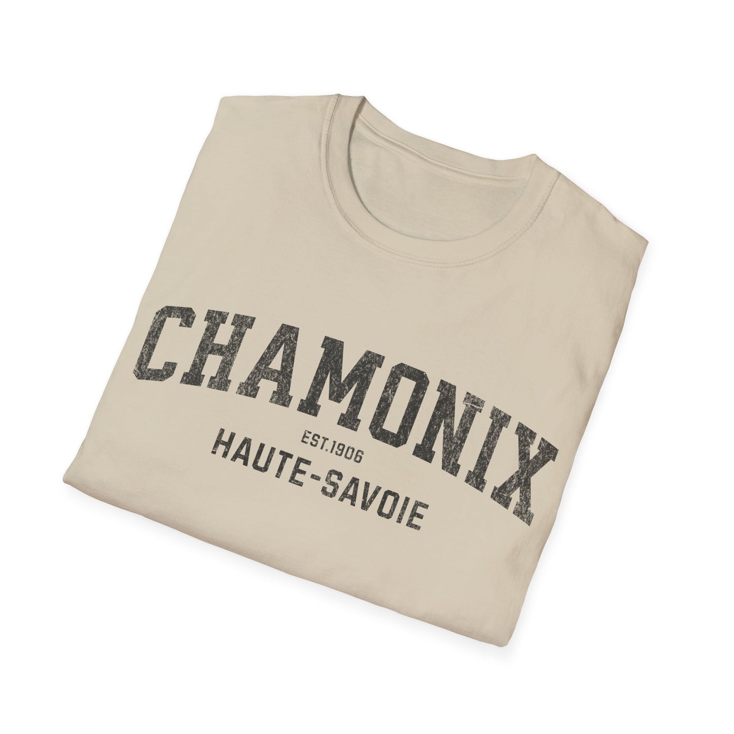 Chamonix Distressed Ski T-Shirt