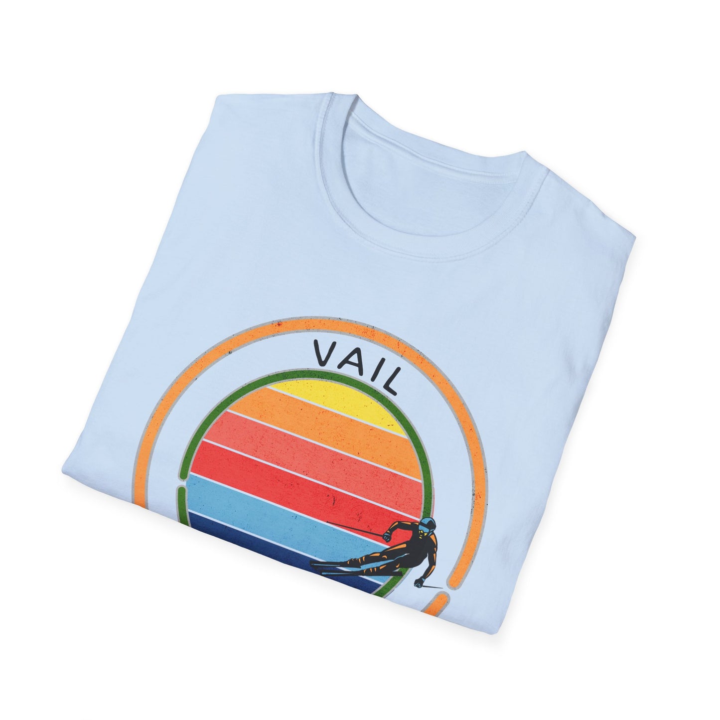 Vail Sun Skier T-Shirt