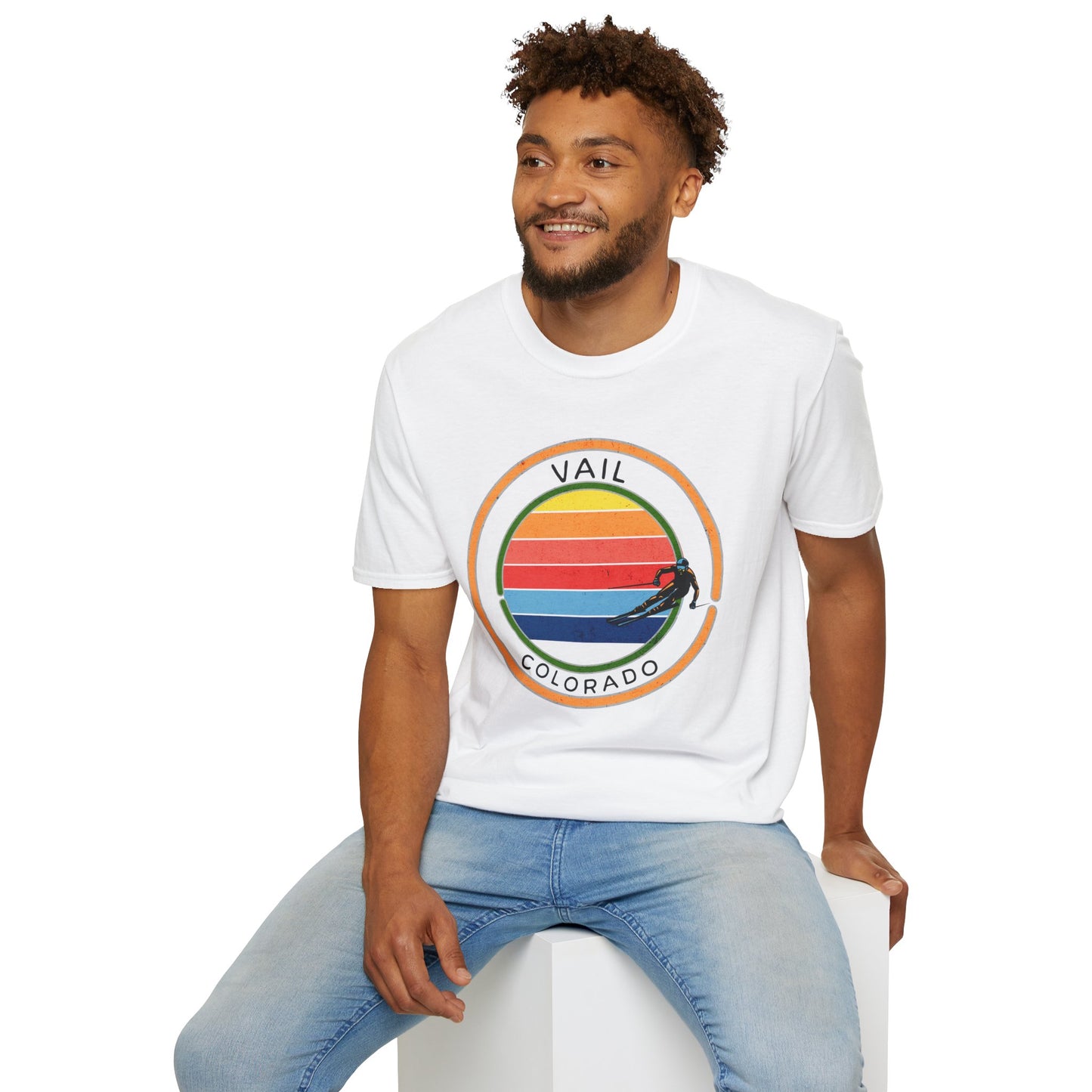 Vail Sun Skier T-Shirt