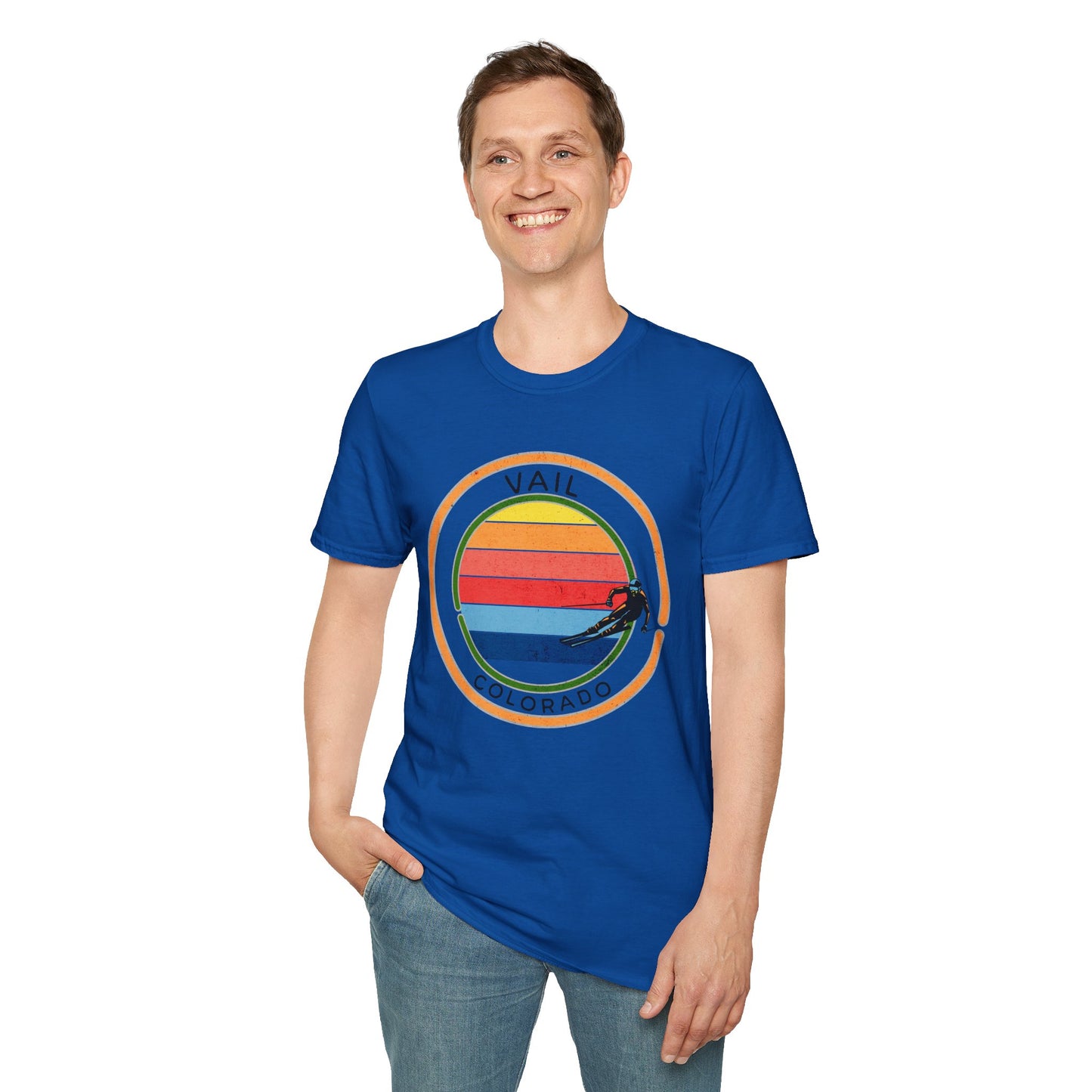 Vail Sun Skier T-Shirt