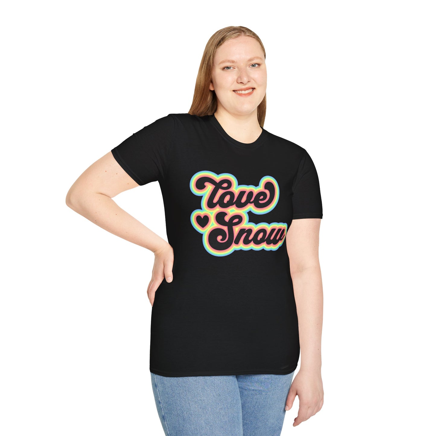 Love Snow Fun Softstyle T-Shirt