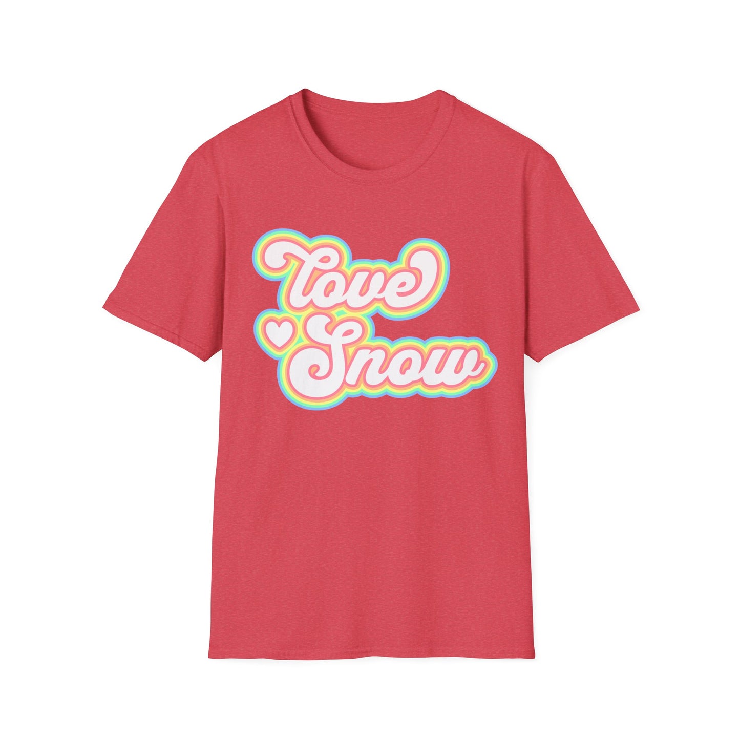 Love Snow Fun Softstyle T-Shirt