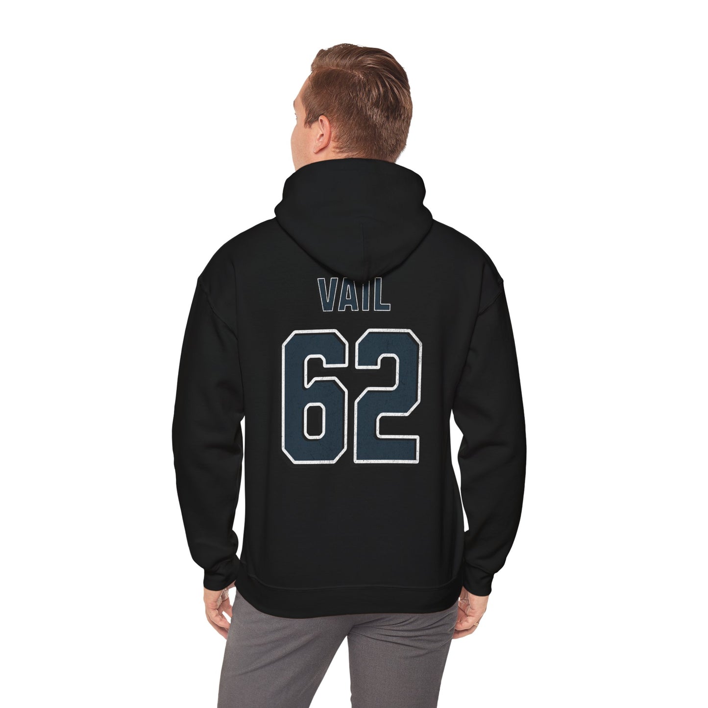Vail 62 Skiing Unisex Hooded Sweatshirt