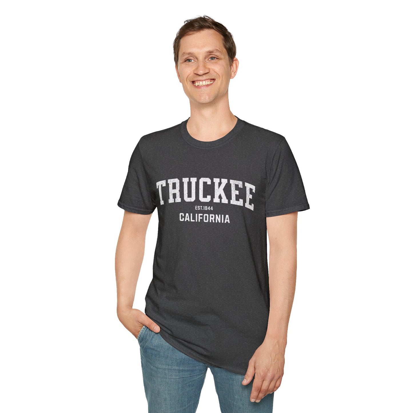 Truckee Distressed Ski T-Shirt