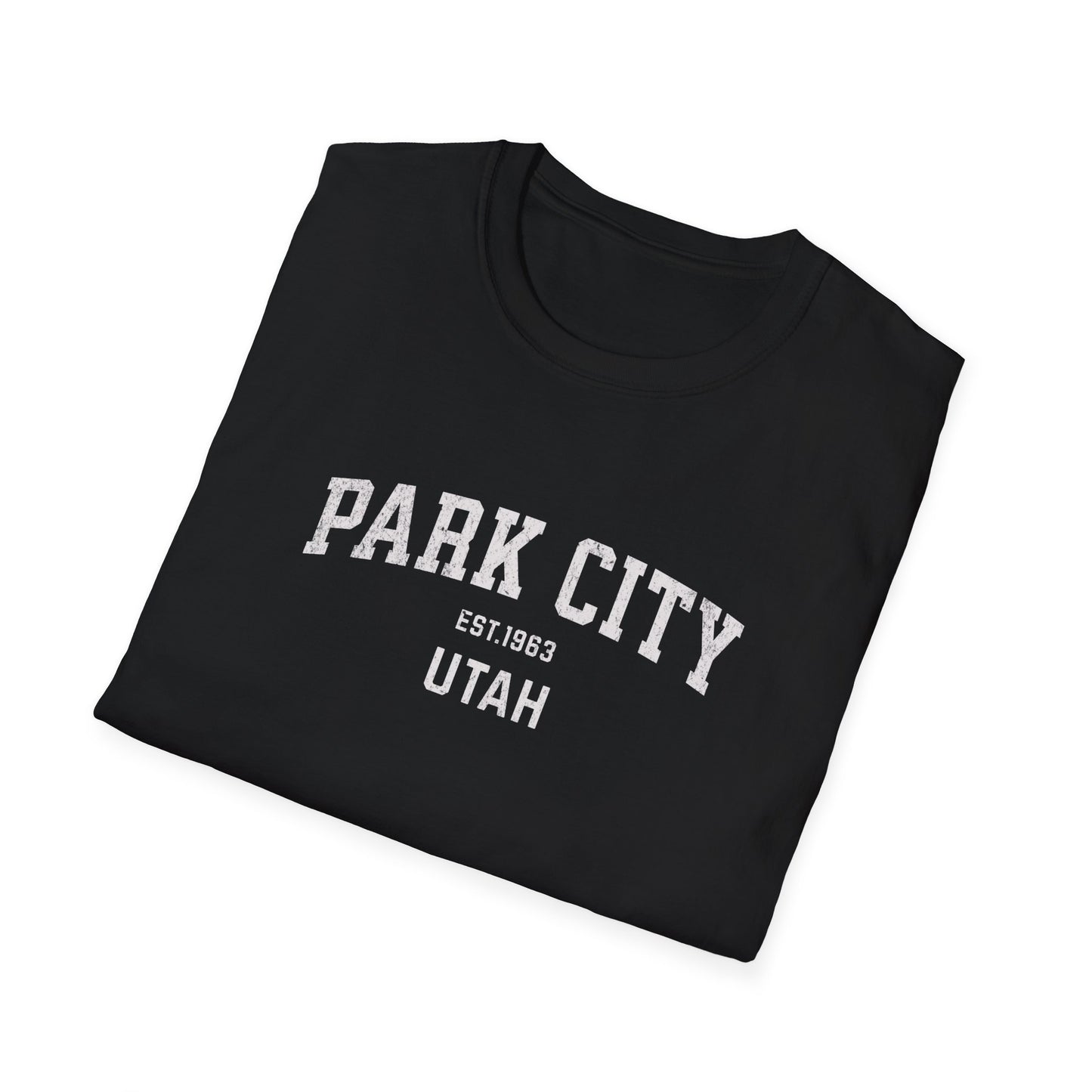 Park City Distressed Ski T-Shirt