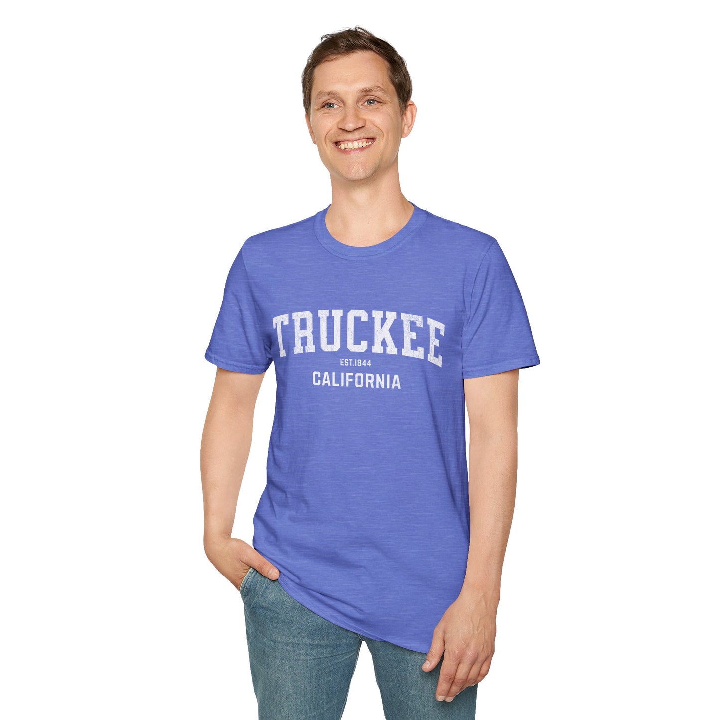 Truckee Distressed Ski T-Shirt