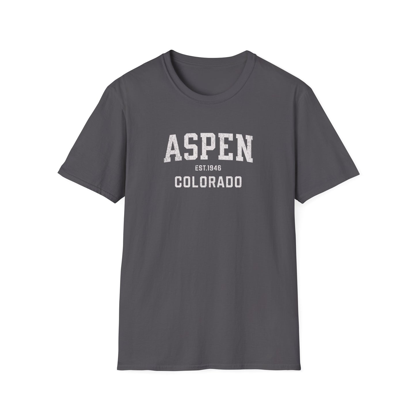 Aspen Distressed Ski T-Shirt