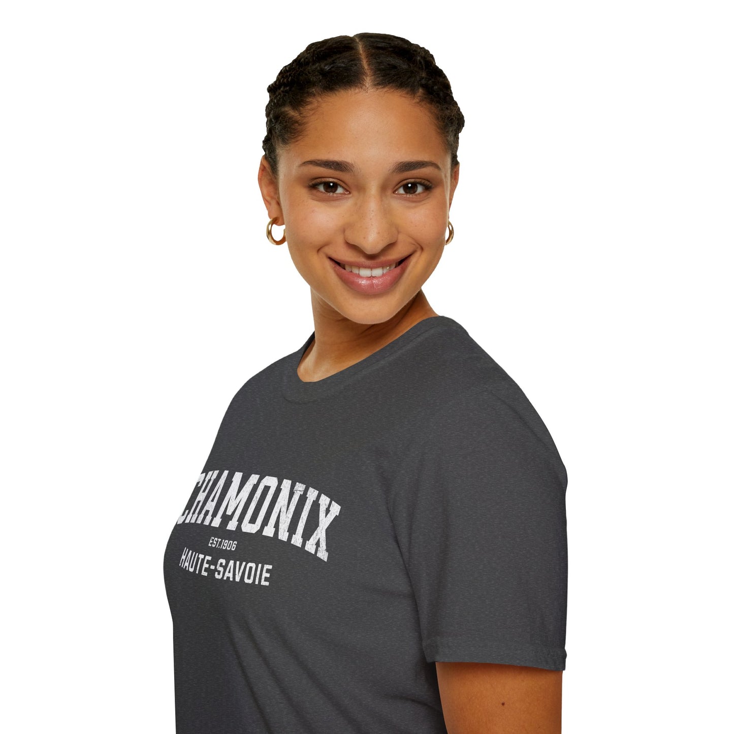 Chamonix Distressed Ski T-Shirt