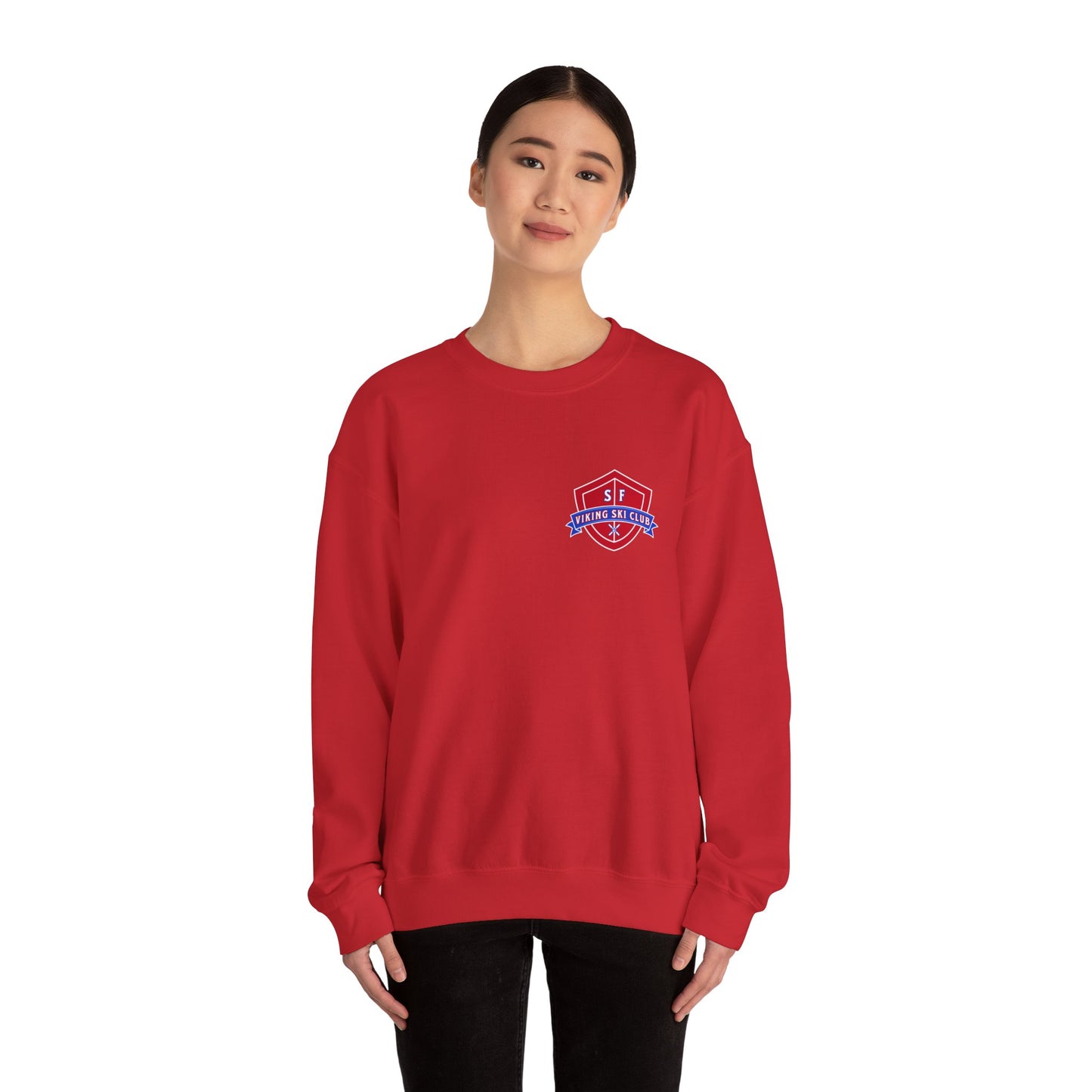 SF Viking Ski Club Logo Crewneck Sweatshirt