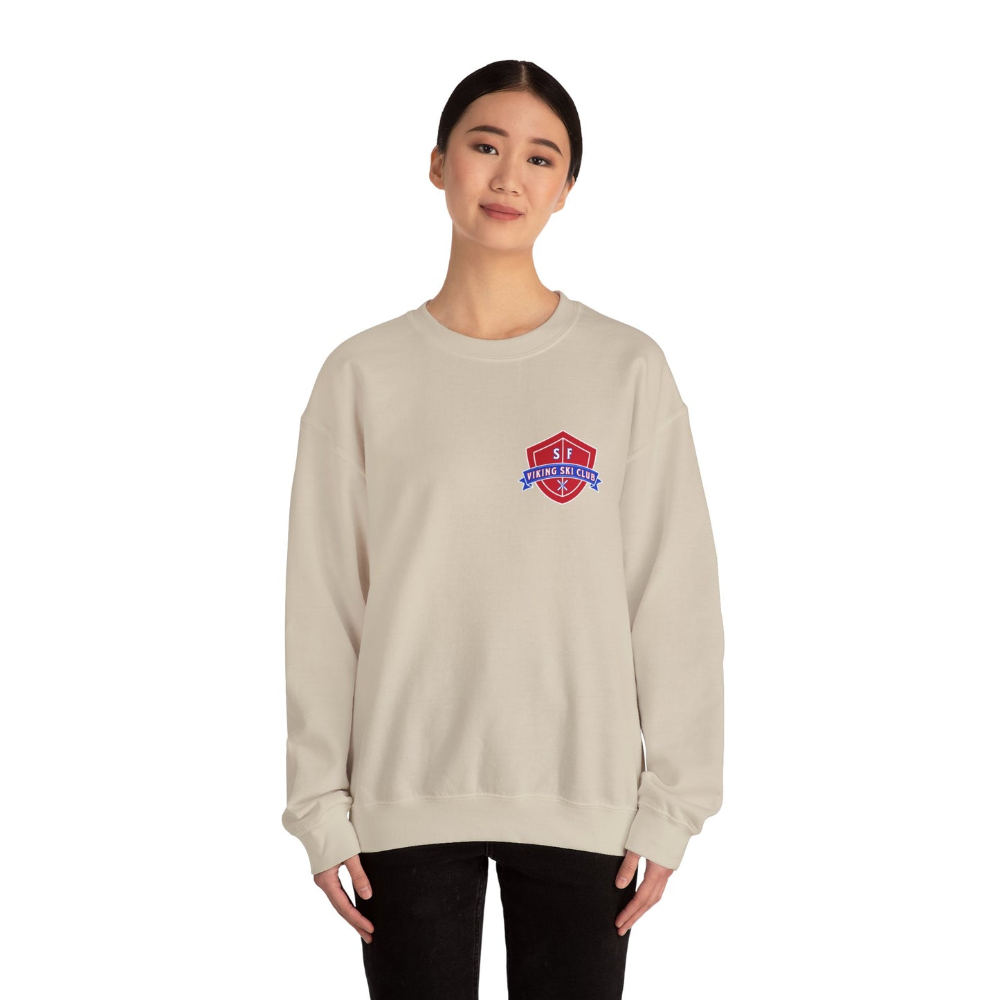 SF Viking Ski Club Logo Crewneck Sweatshirt