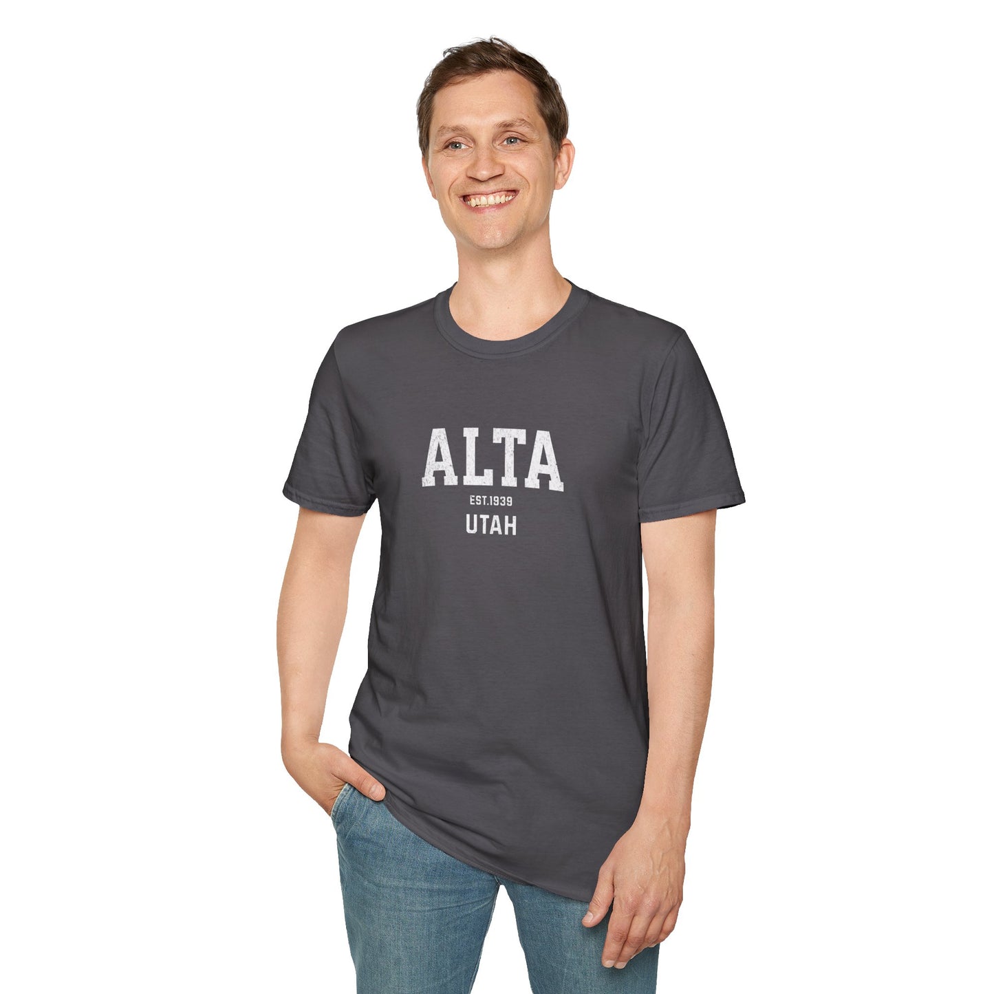 Alta Distressed Ski T-Shirt