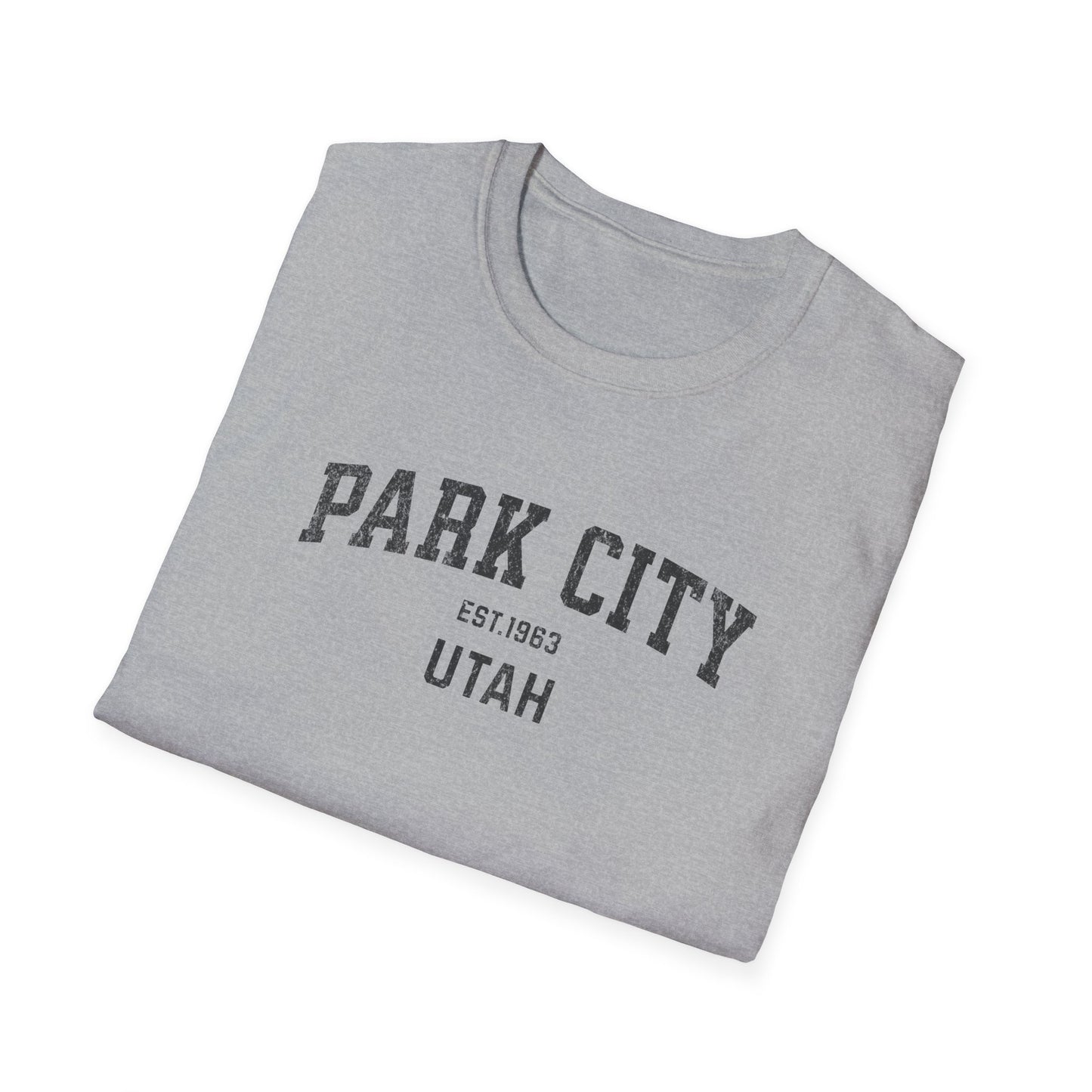 Park City Distressed Ski T-Shirt