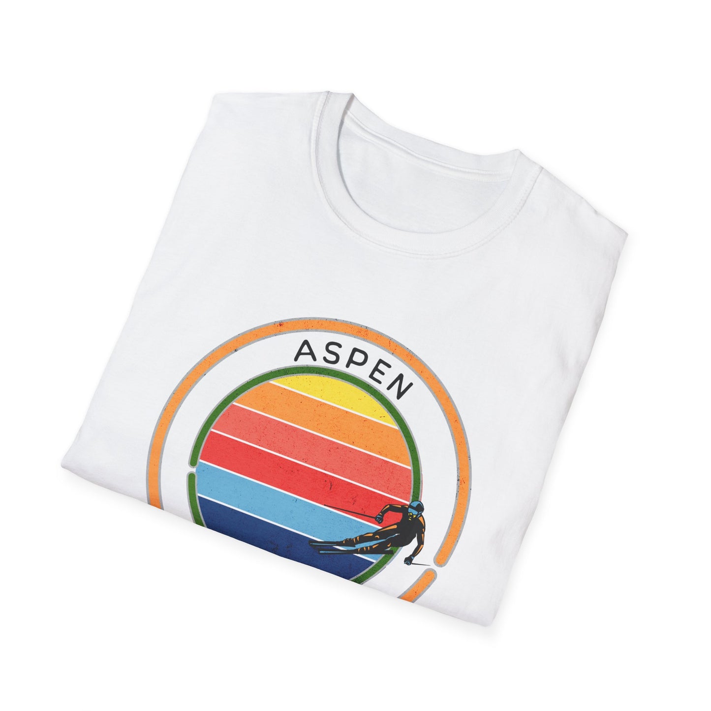 Aspen Sun Skier T-Shirt