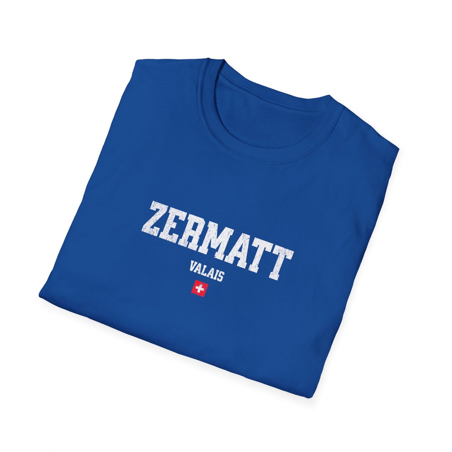 Zermatt Distressed Ski T-Shirt