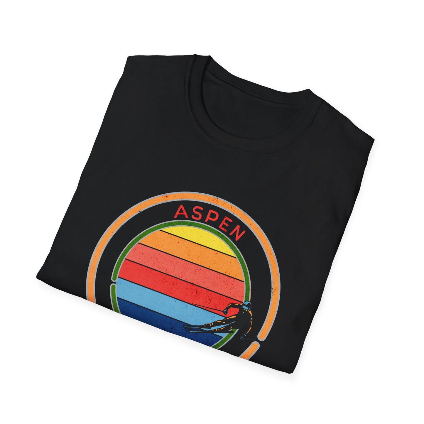 Aspen Sun Skier T-Shirt