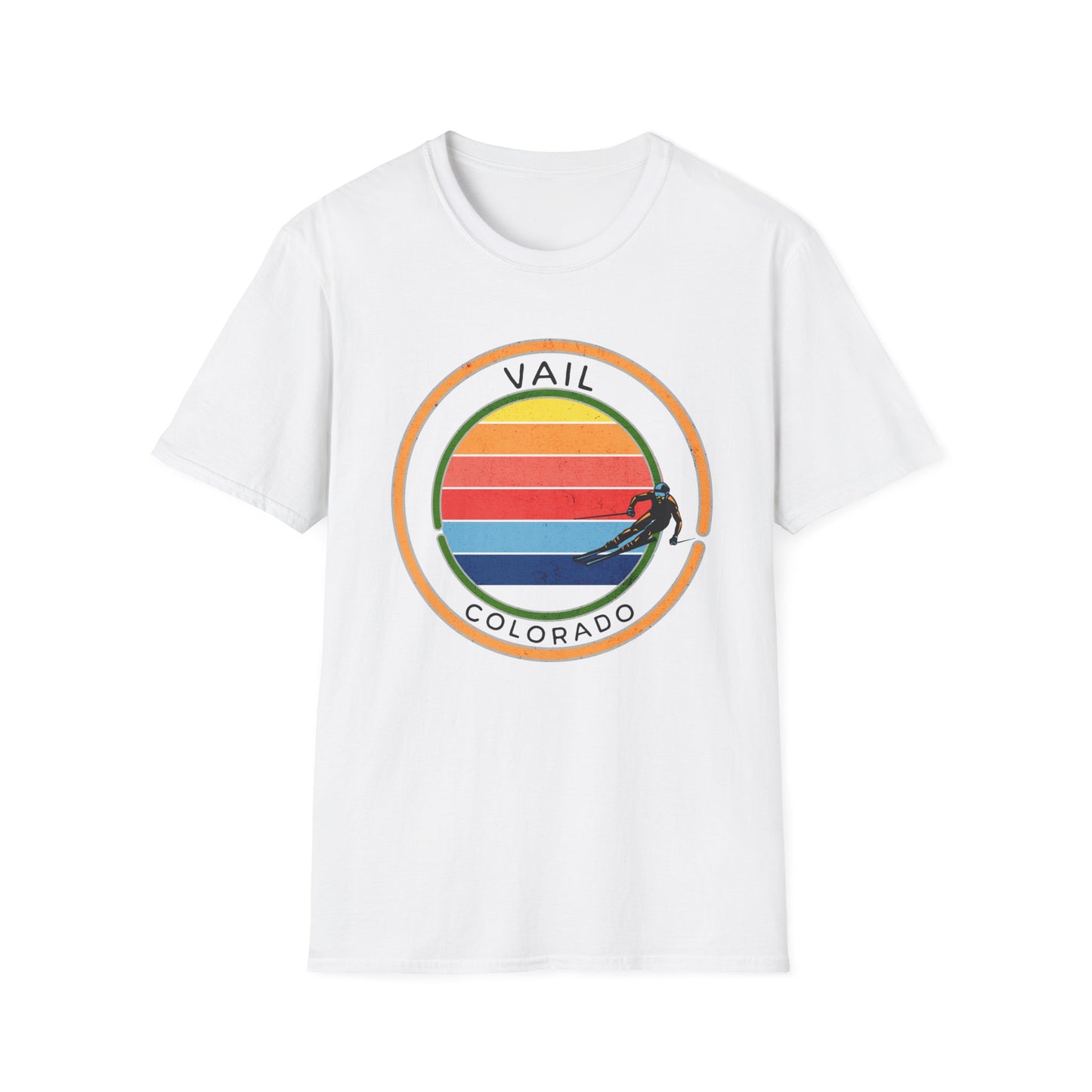 Vail Sun Skier T-Shirt