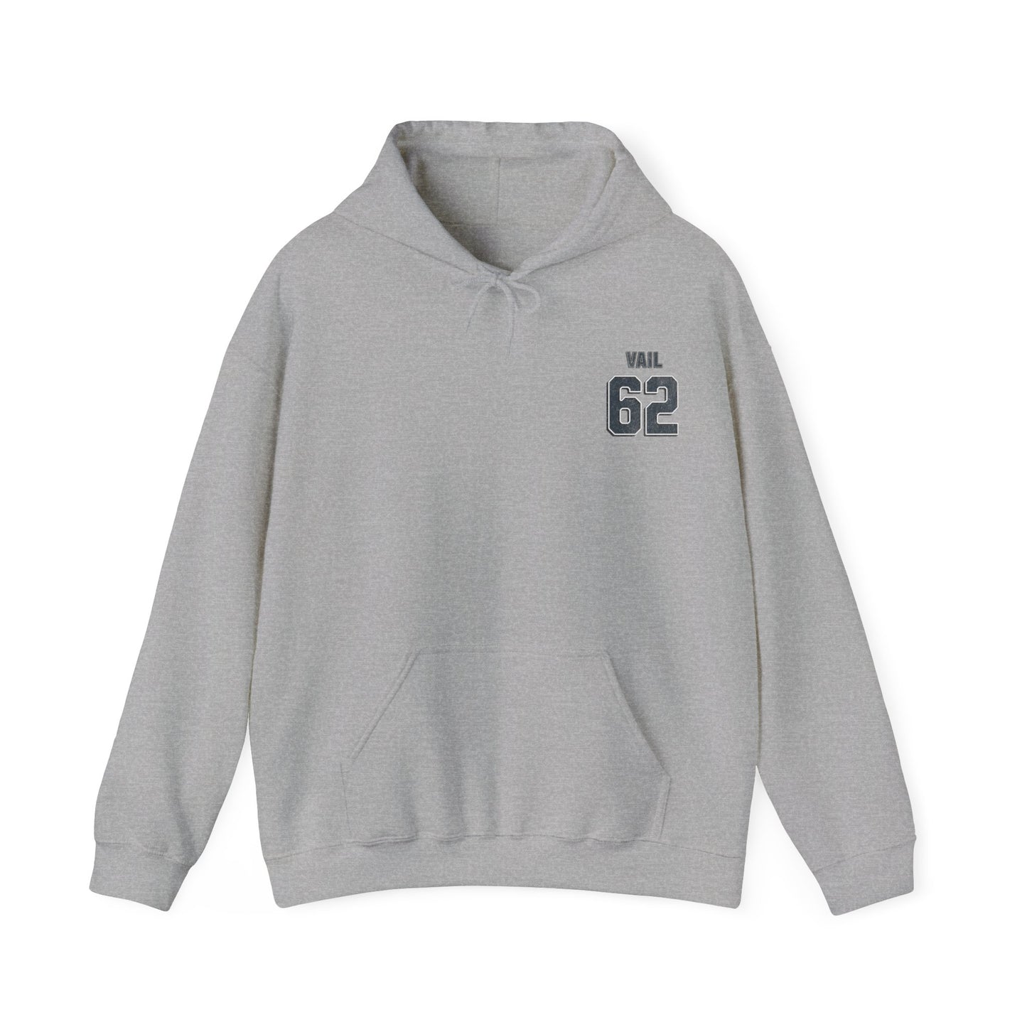 Vail 62 Skiing Unisex Hooded Sweatshirt
