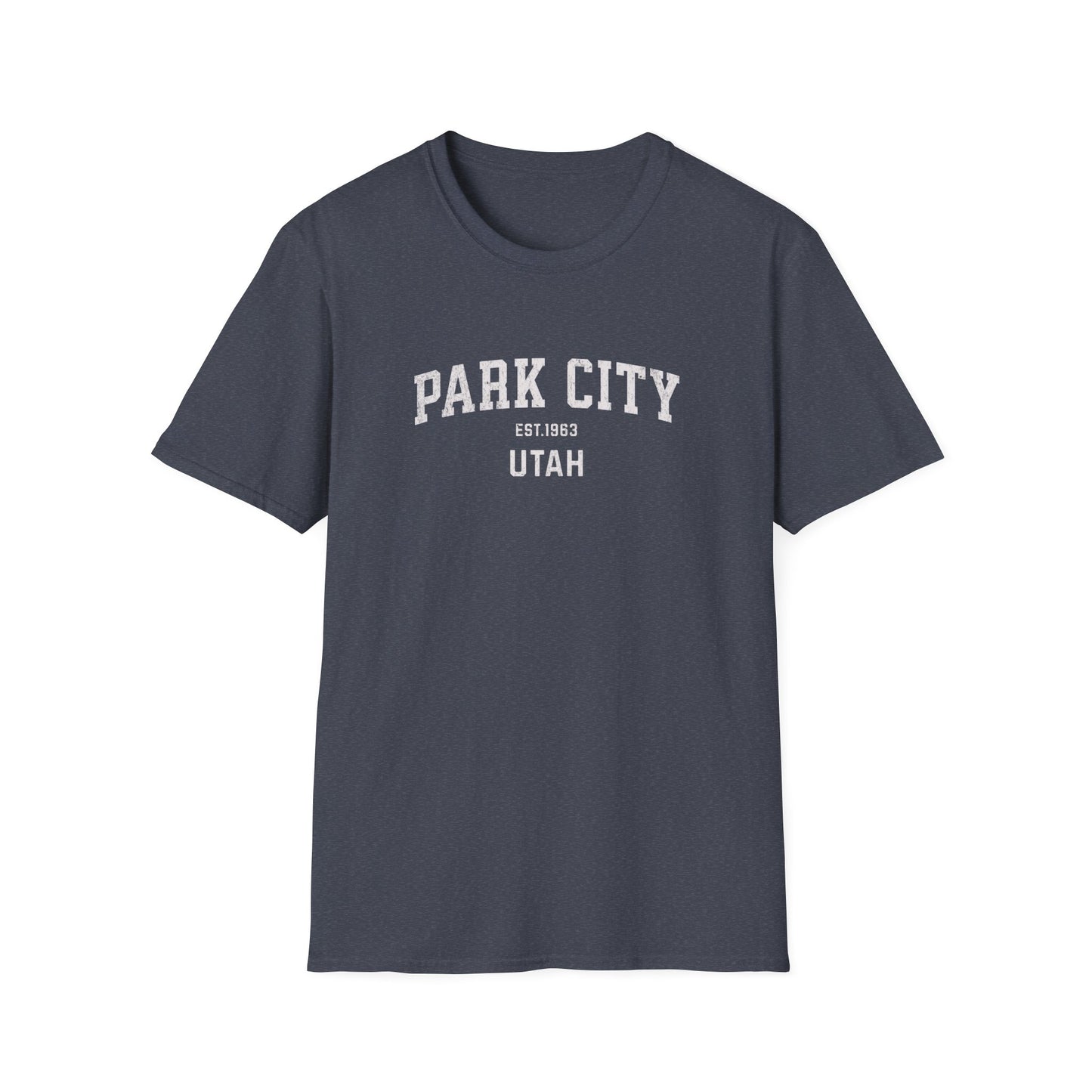 Park City Distressed Ski T-Shirt