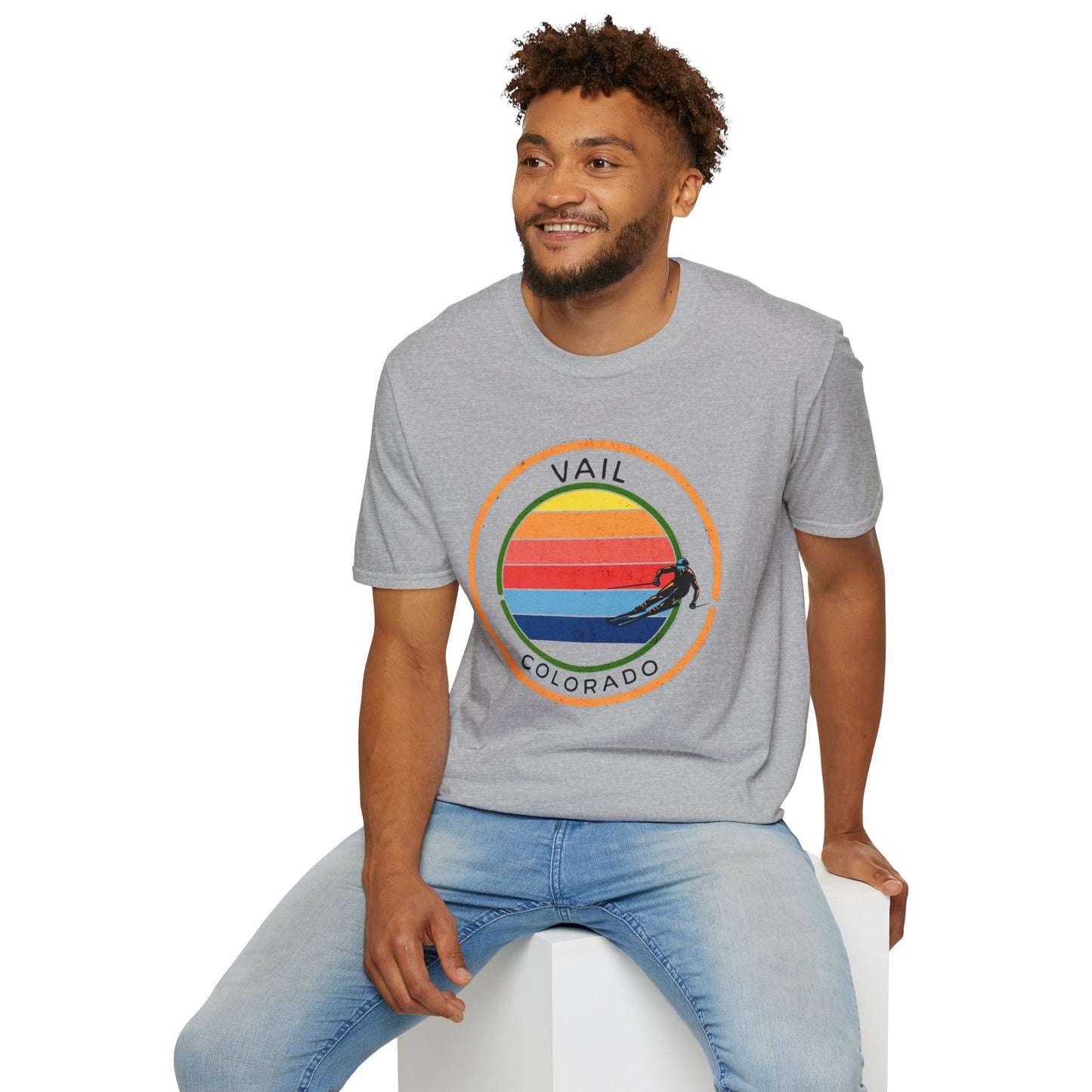 Vail Sun Skier T-Shirt