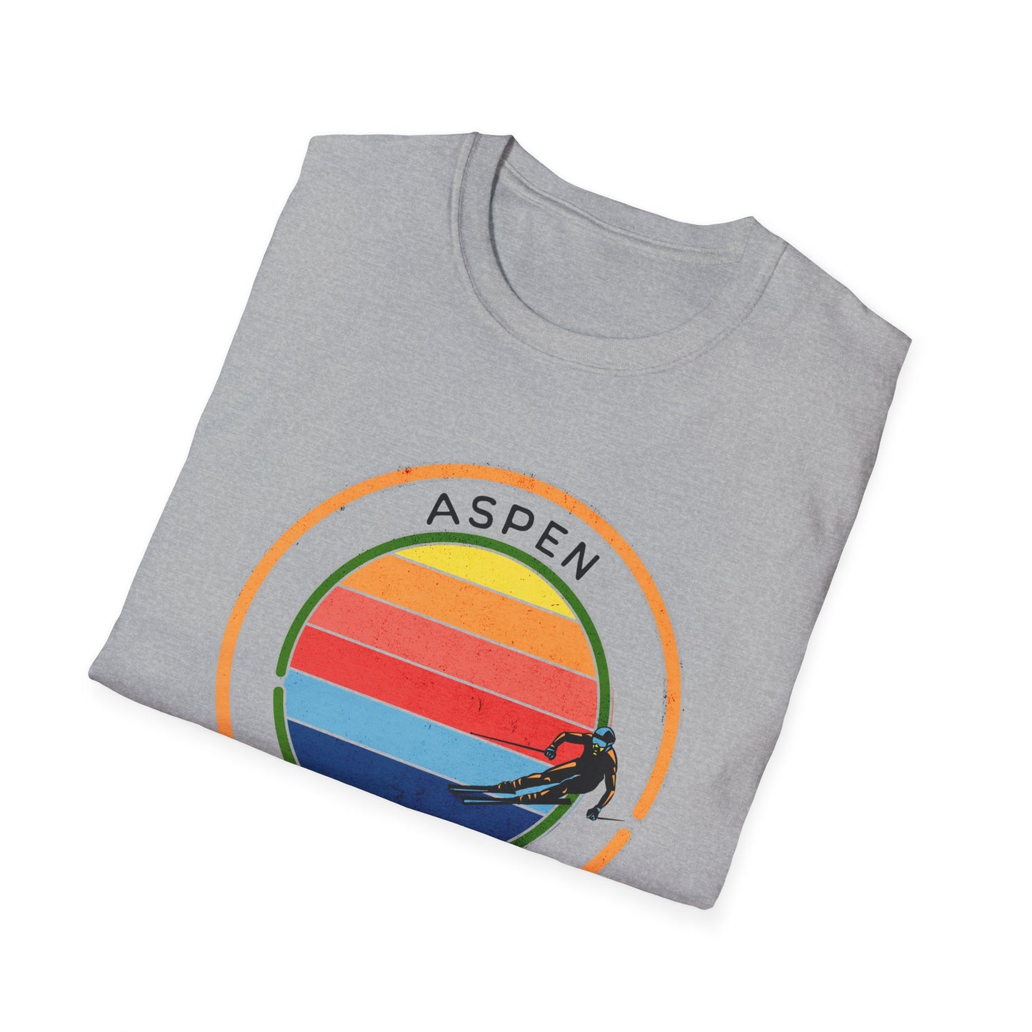 Aspen Sun Skier T-Shirt