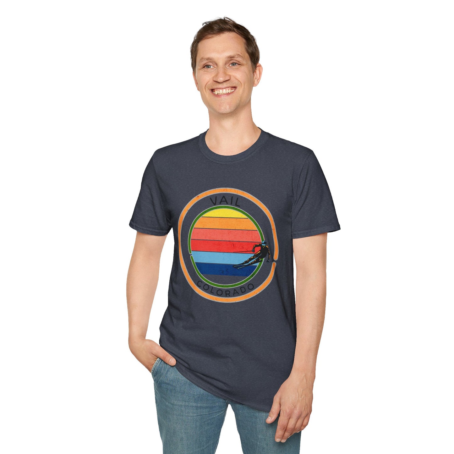 Vail Sun Skier T-Shirt