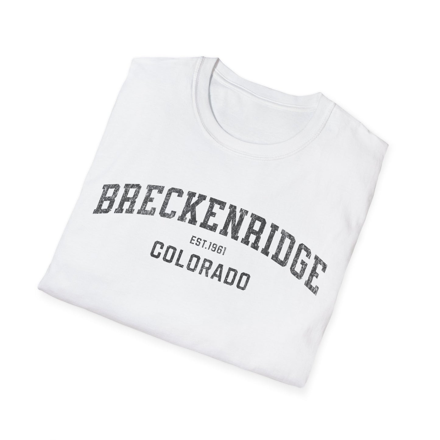 Breckenridge Distressed Ski T-Shirt