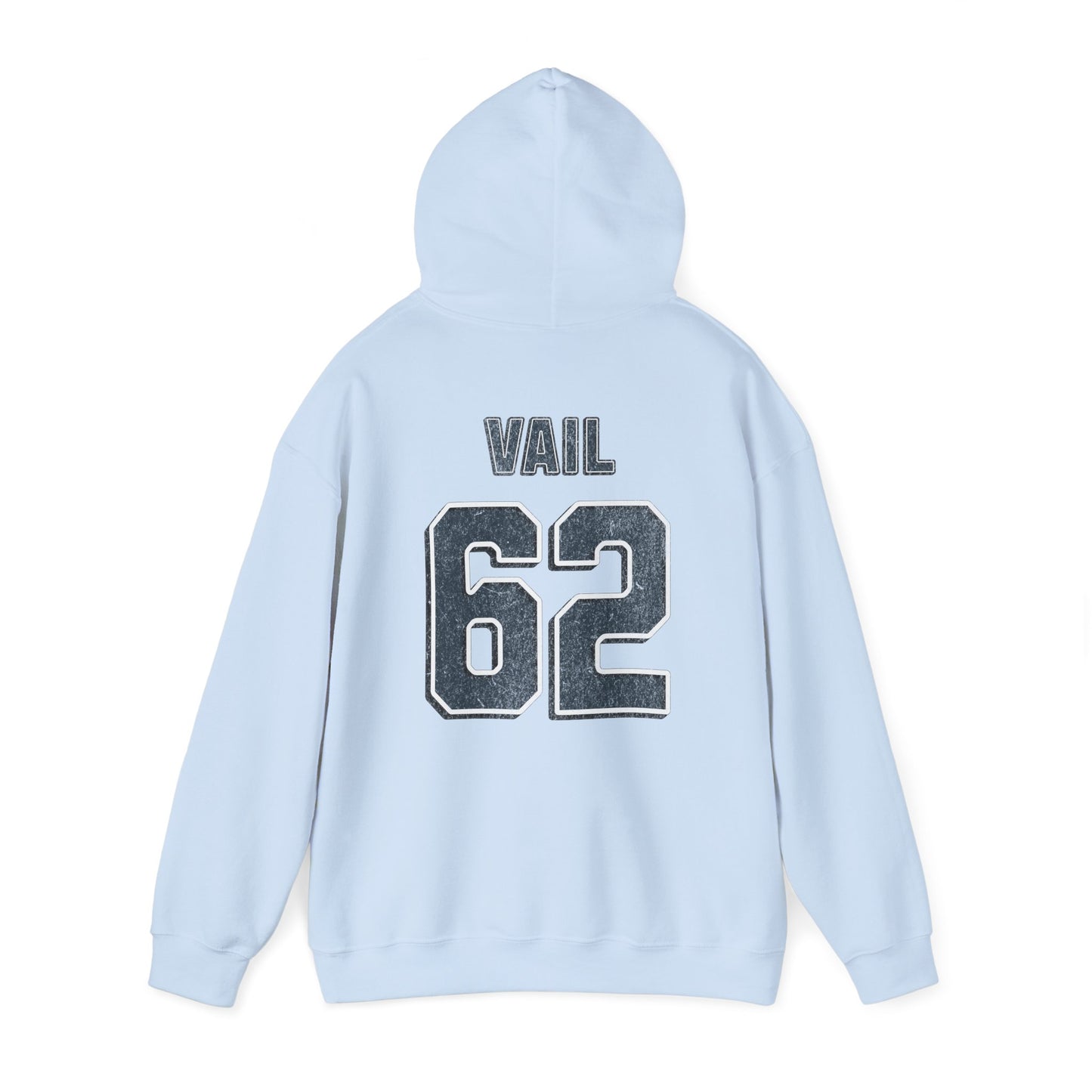 Vail 62 Skiing Unisex Hooded Sweatshirt