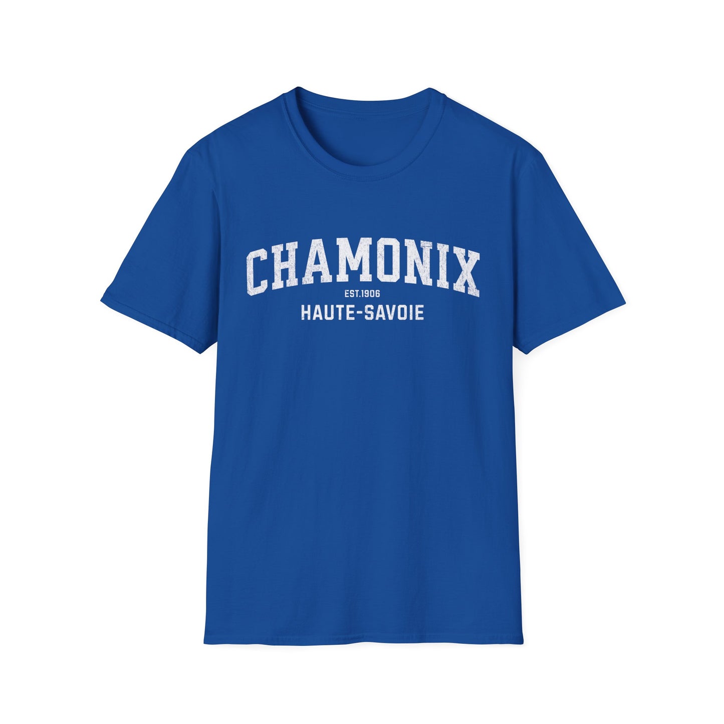 Chamonix Distressed Ski T-Shirt