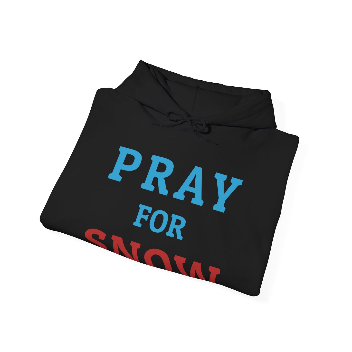 Pray For Snow Hooded Sweatshirt
