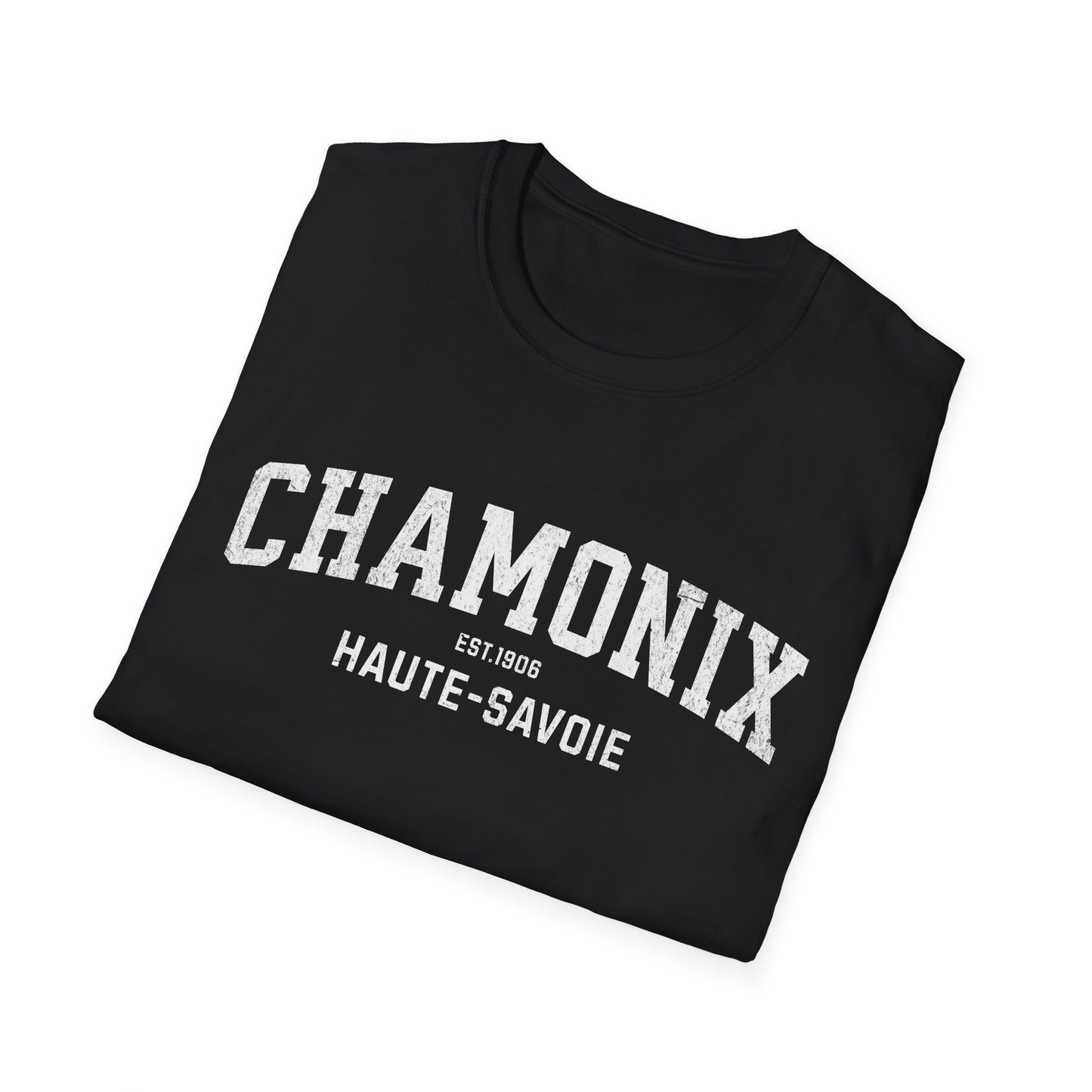 Chamonix Distressed Ski T-Shirt