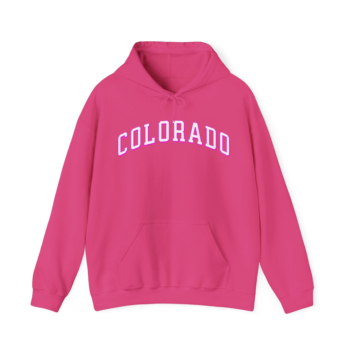 Colorado Pink Hooded Sweatshirt
