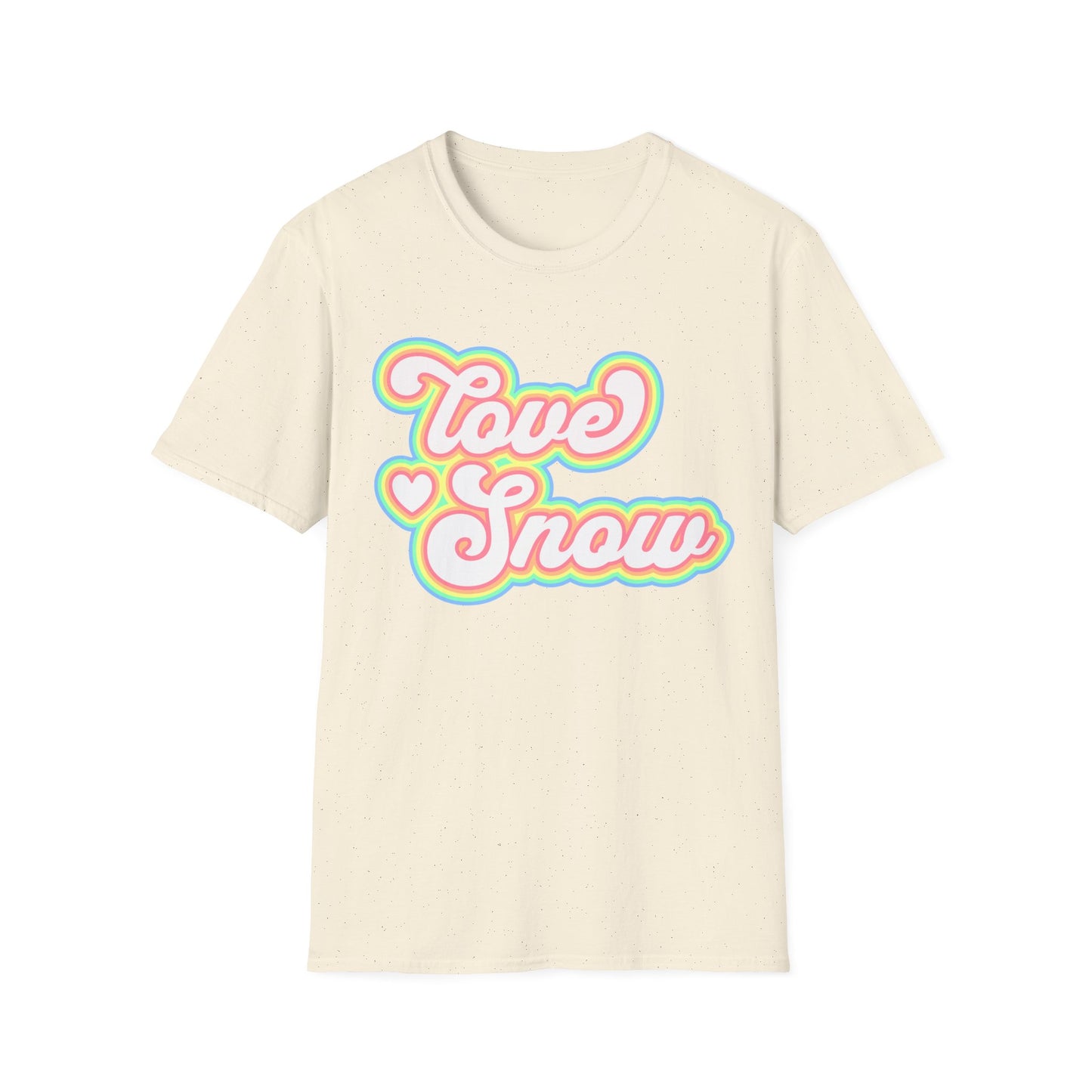Love Snow Fun Softstyle T-Shirt