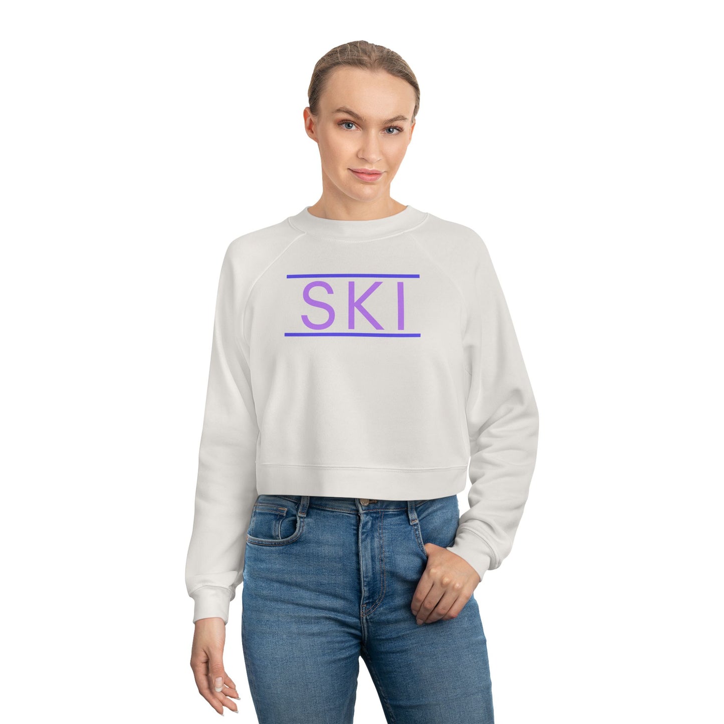 SKI Classic Crop Sweatshirt
