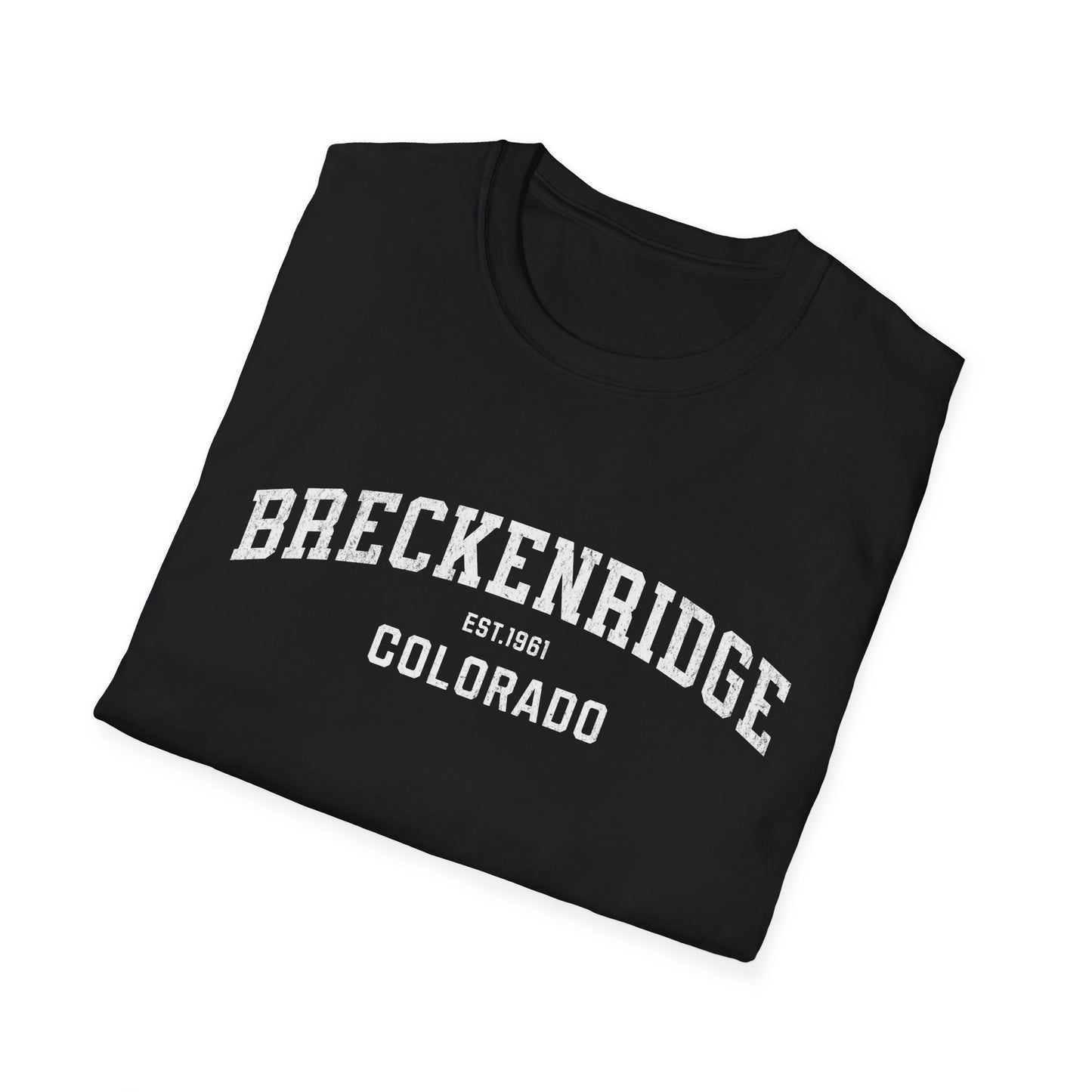 Breckenridge Distressed Ski T-Shirt