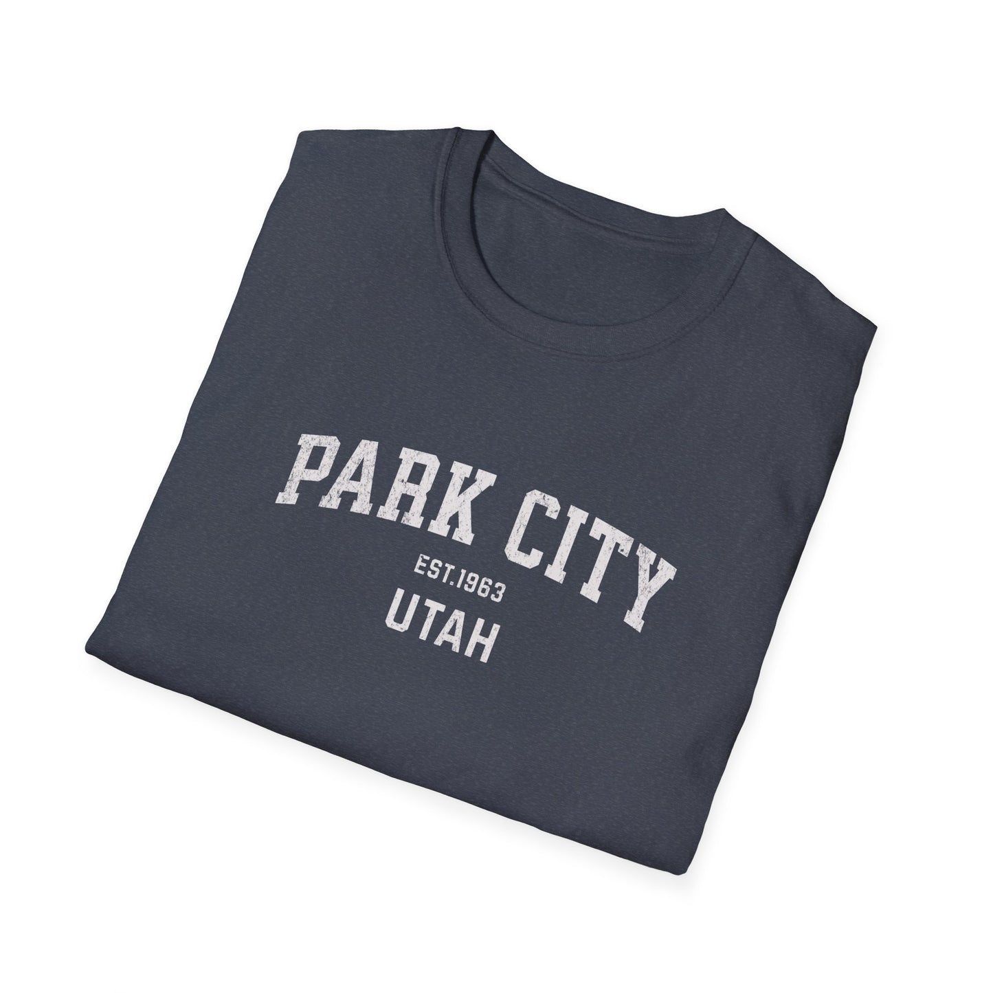 Park City Distressed Ski T-Shirt