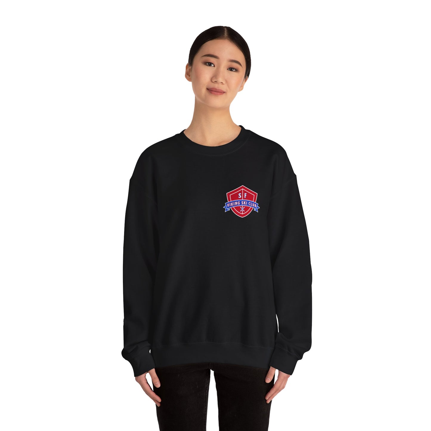 SF Viking Ski Club Logo Crewneck Sweatshirt